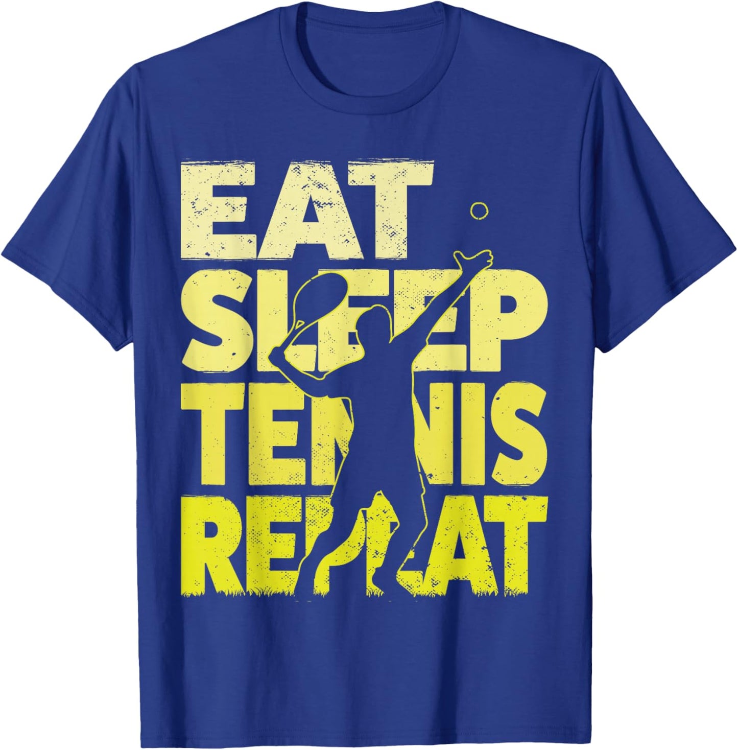 Funny Tennis Player Saying – Tennis Motif & Tennis T-Shirt - T-Shirt | Royal