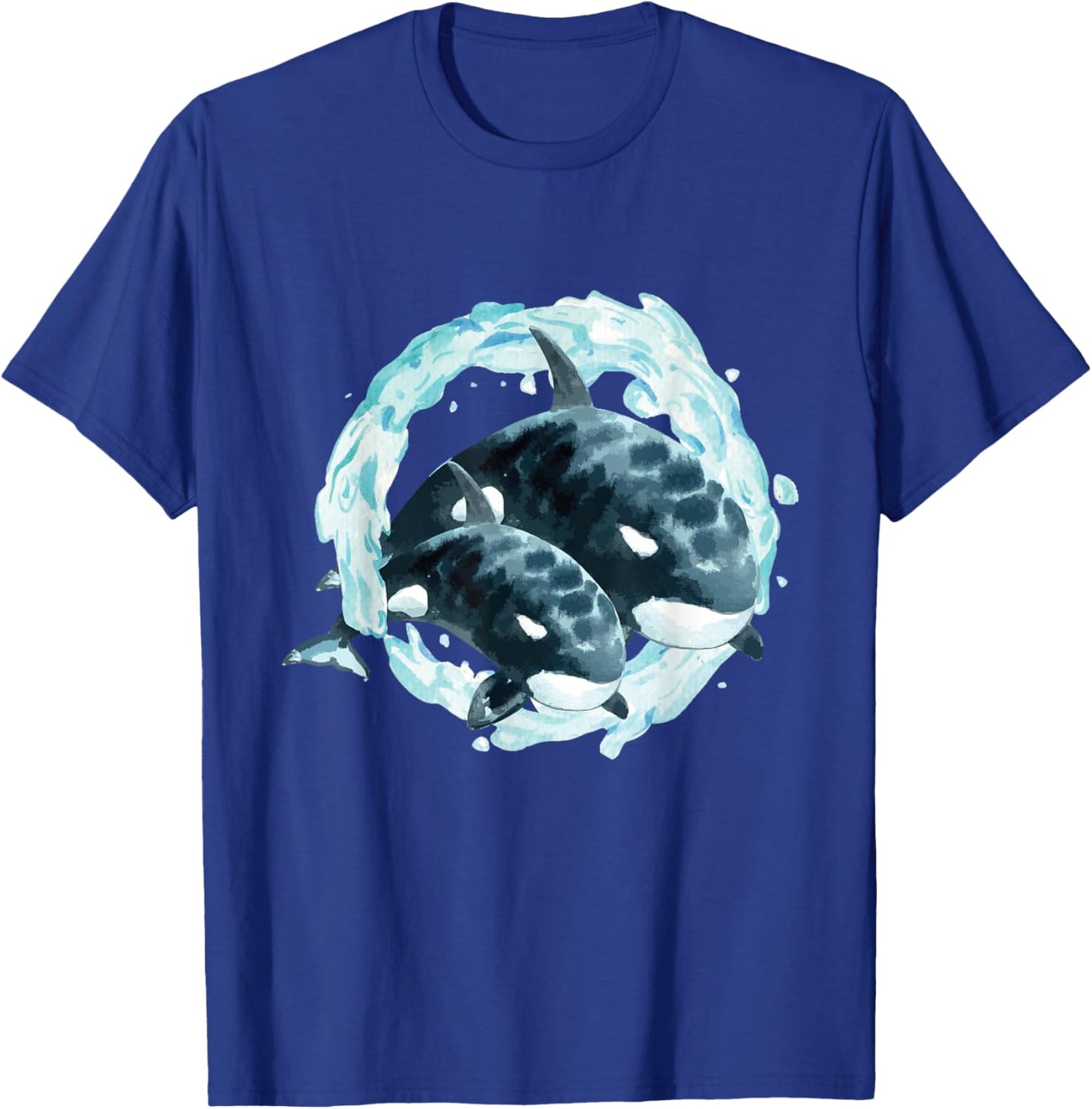 Whale Lover Art - Whales Marine Biologist Wildlife T-Shirt - T-Shirt | Royal