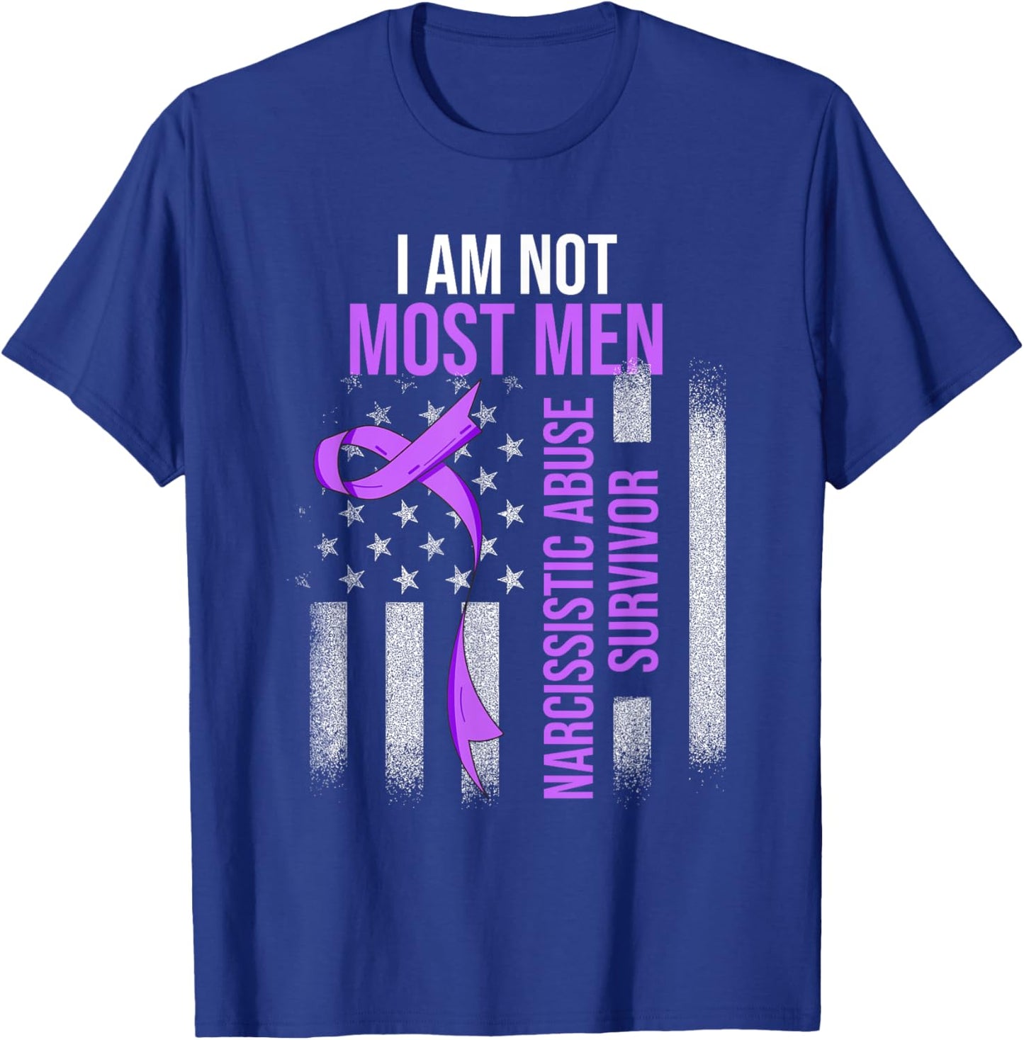 World Narcissistic Abuse Awareness Survivor T-Shirt - T-Shirt | Royal