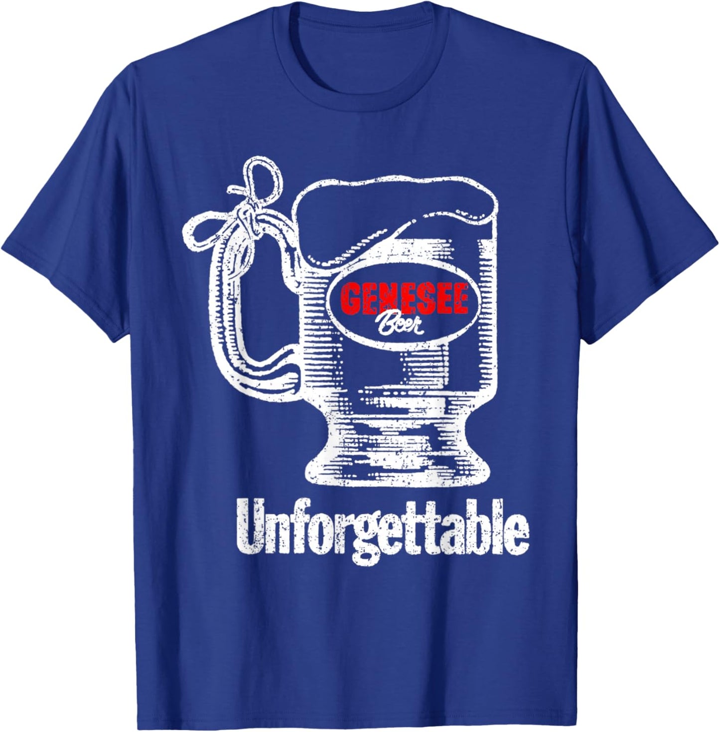 Vintage Genesee Beer Ad T-Shirt - T-Shirt | Royal
