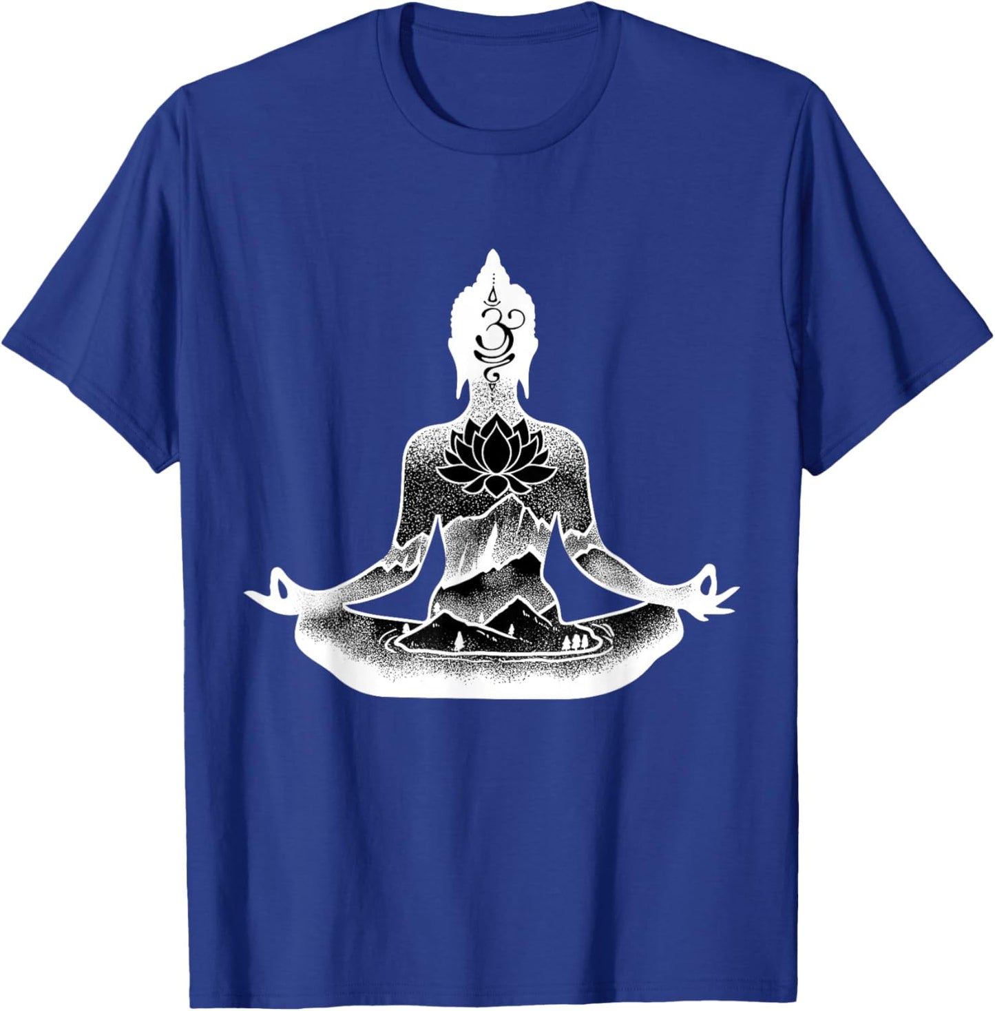 Buddha Namaste Zen Buddhism Buddhist T-Shirt - T-Shirt | Royal
