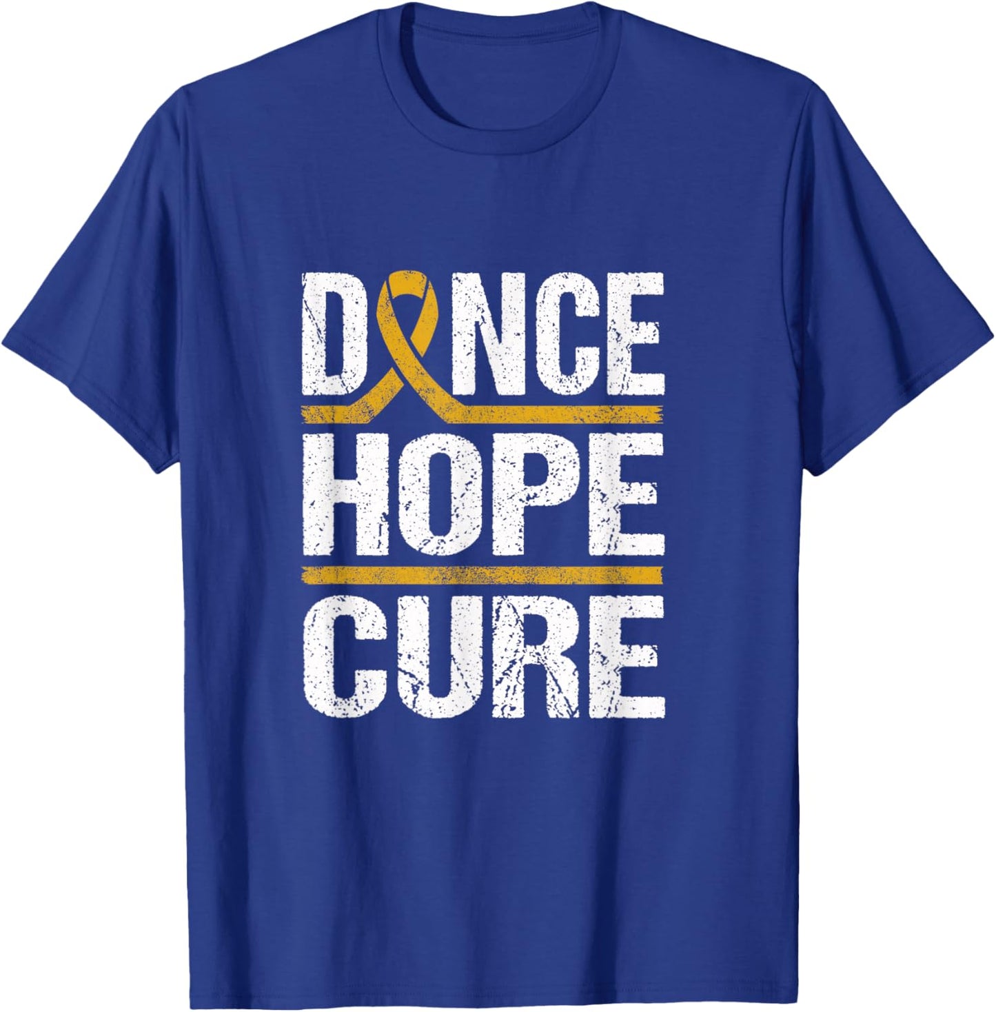 Dance Hope Cure T-Shirt - T-Shirt | Royal