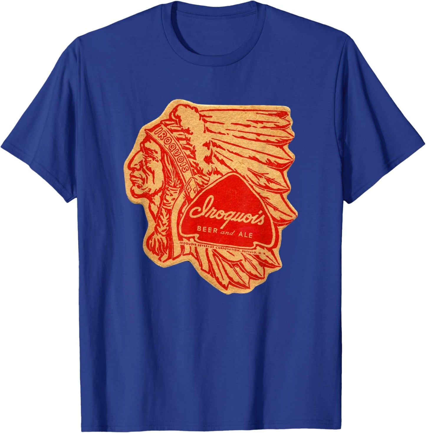 Iroquois Beer and Ale for Home Brewer T-Shirt - T-Shirt | Royal