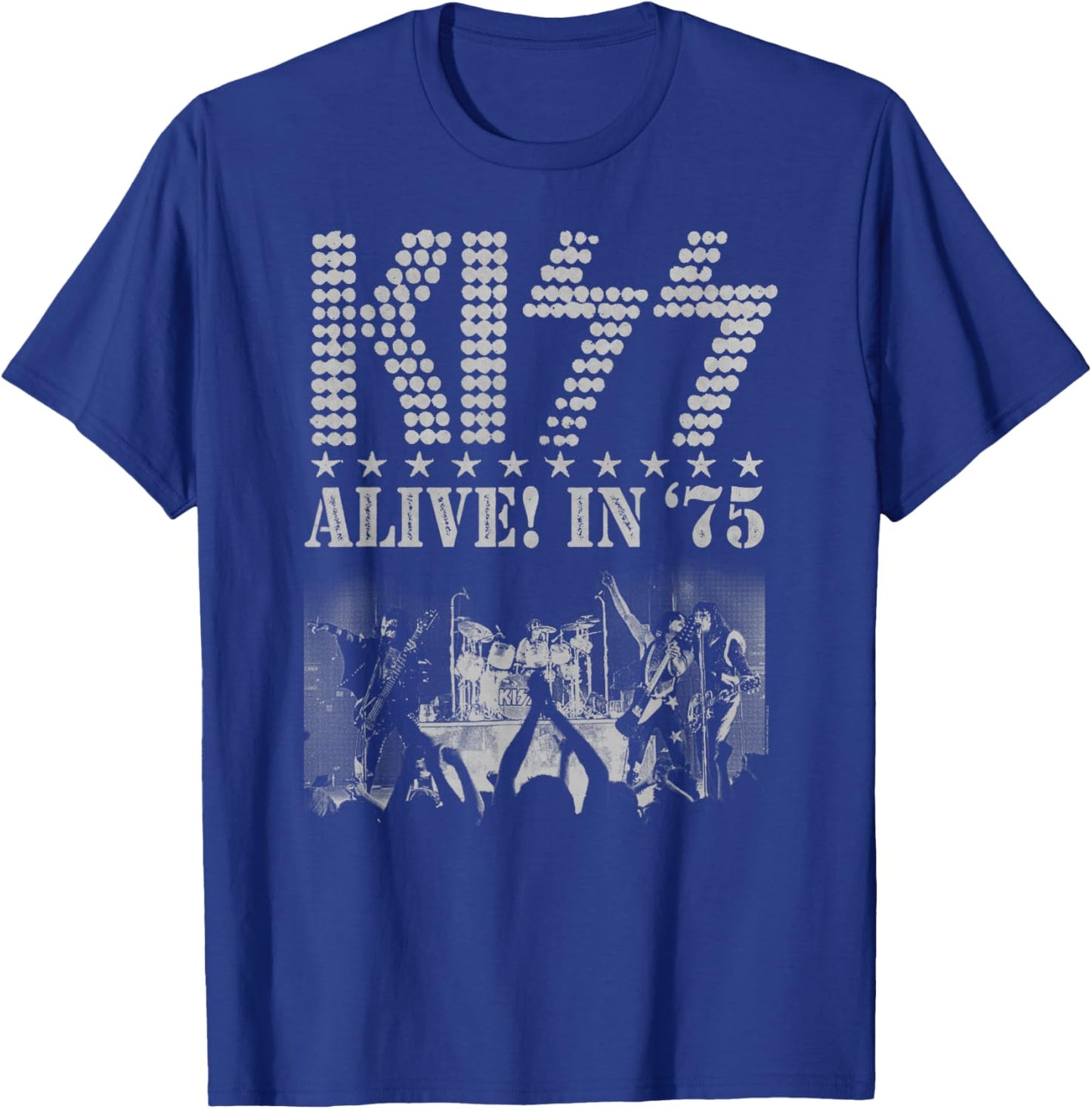 KISS - Alive in 1975 Tour T-Shirt - T-Shirt | Royal
