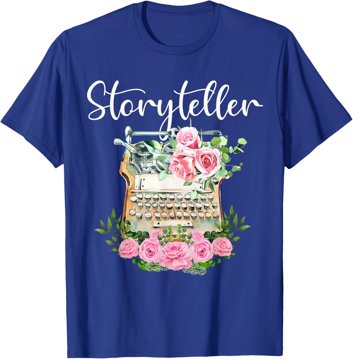 Storyteller Writer Journalist Blogger Writing T-Shirt - T-Shirt | Royal
