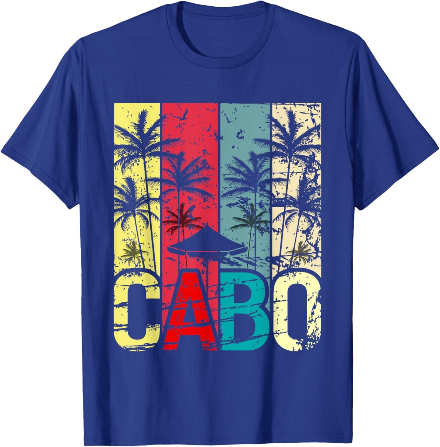 Retro Cabo San Lucas Cabo Mexico Souvenirs T-Shirt - T-Shirt | Royal