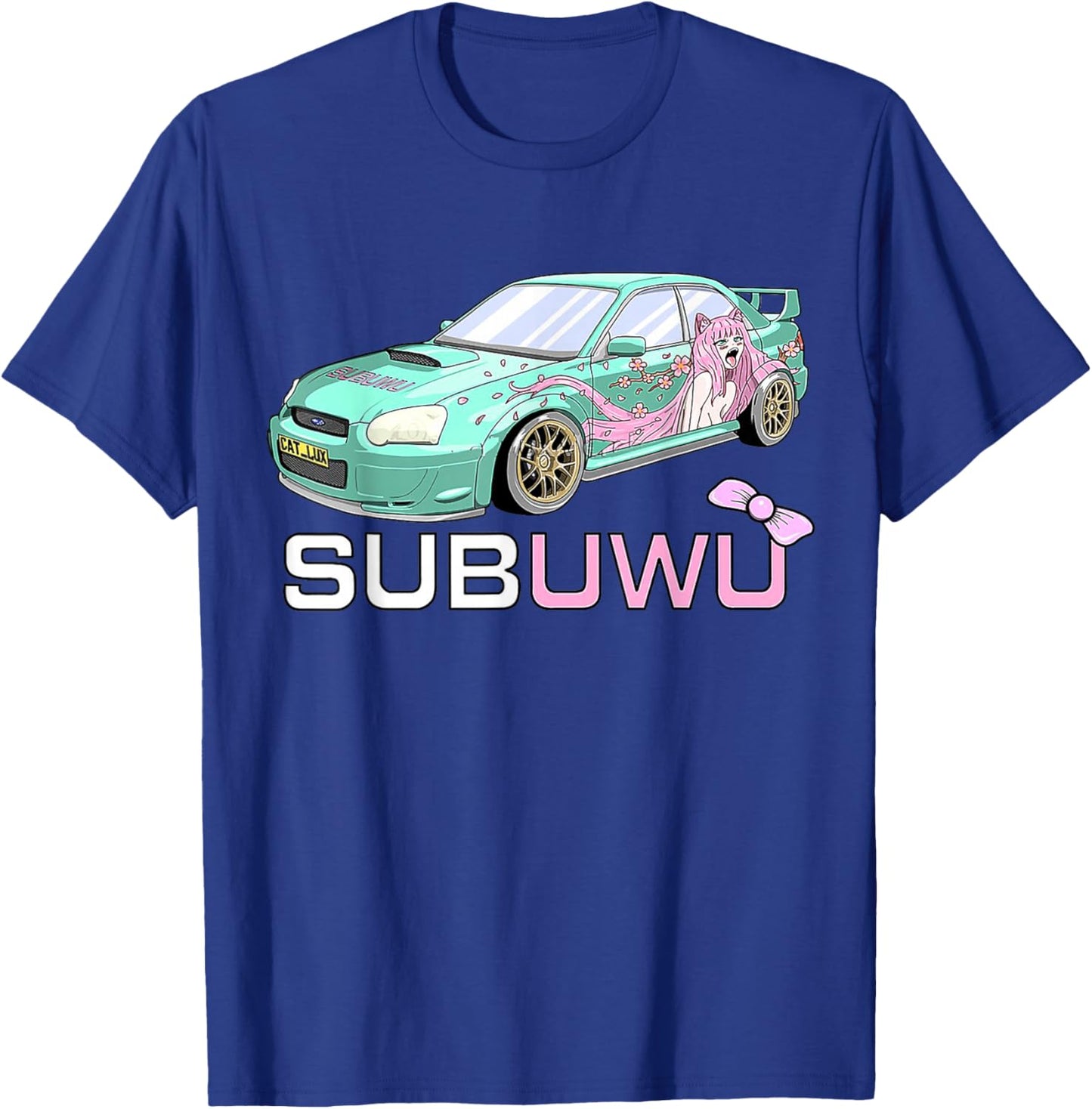 SubUwU Anime Lover Cute Otaku Fan Gift T-Shirt - T-Shirt | Royal