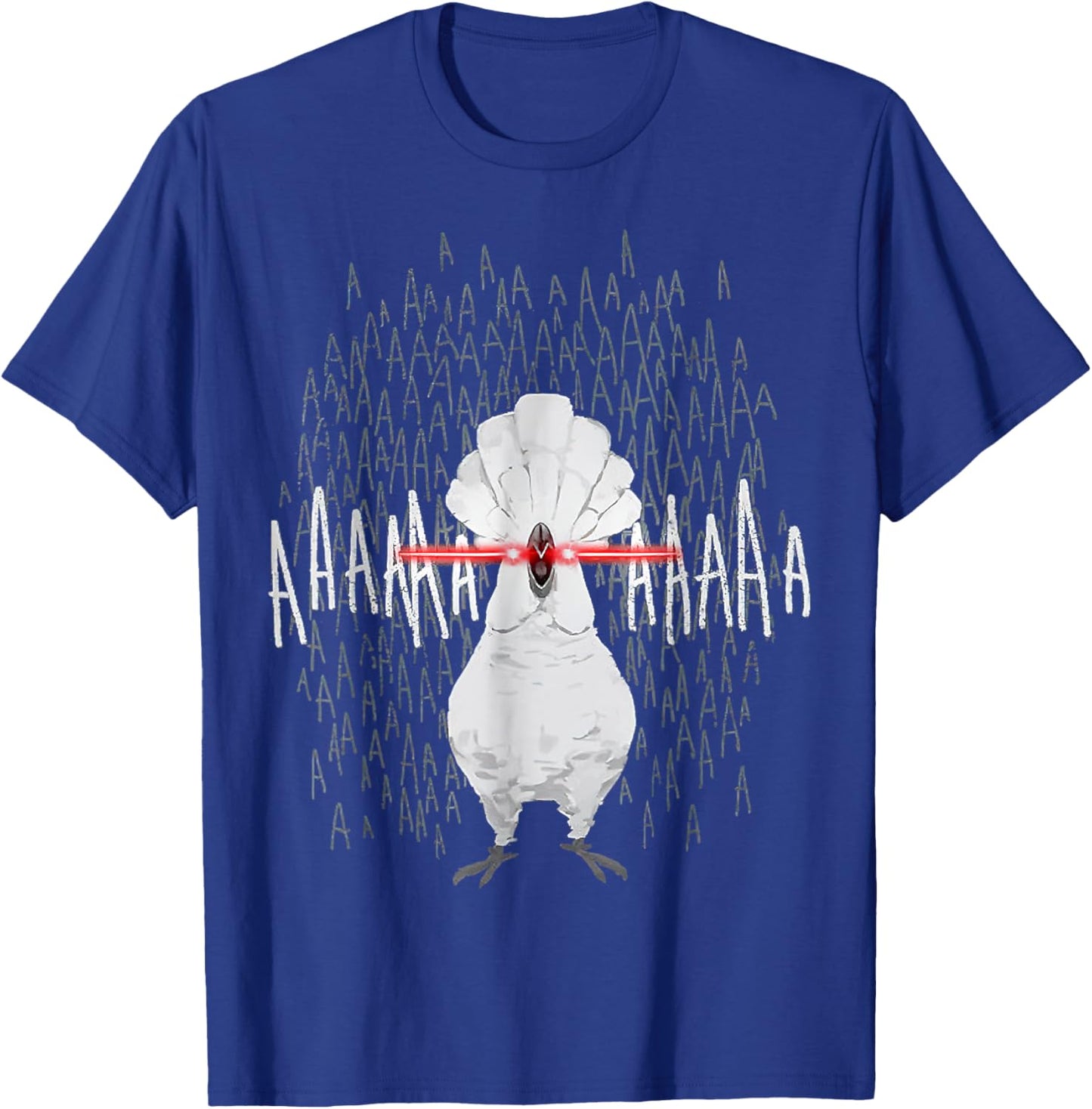 Extra Evil Screaming Cockatoo T-Shirt - T-Shirt | Royal