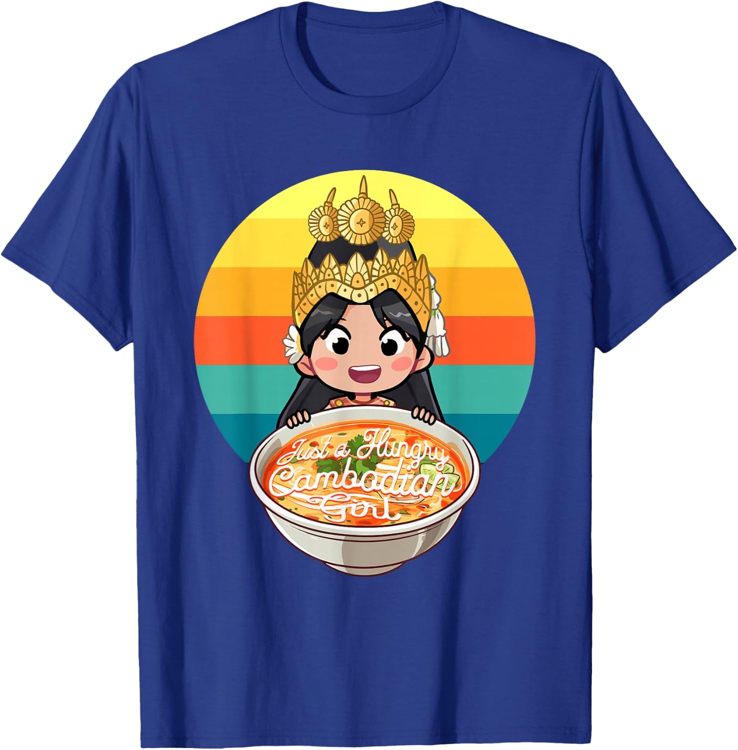 Khmer Cambodian Traditional Apsara Dancer Reamker Design T-Shirt - T-Shirt | Royal