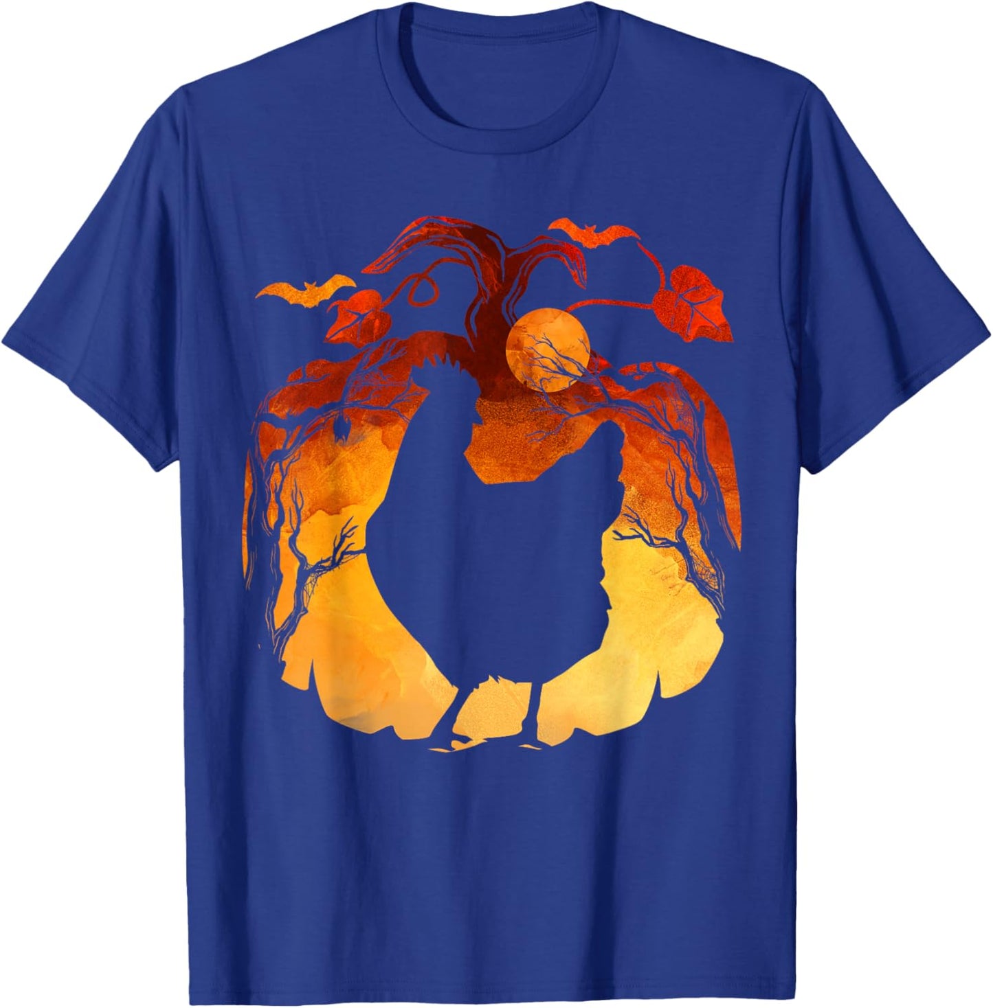 Fall Season Halloween Chicken Costume T-Shirt - T-Shirt | Royal