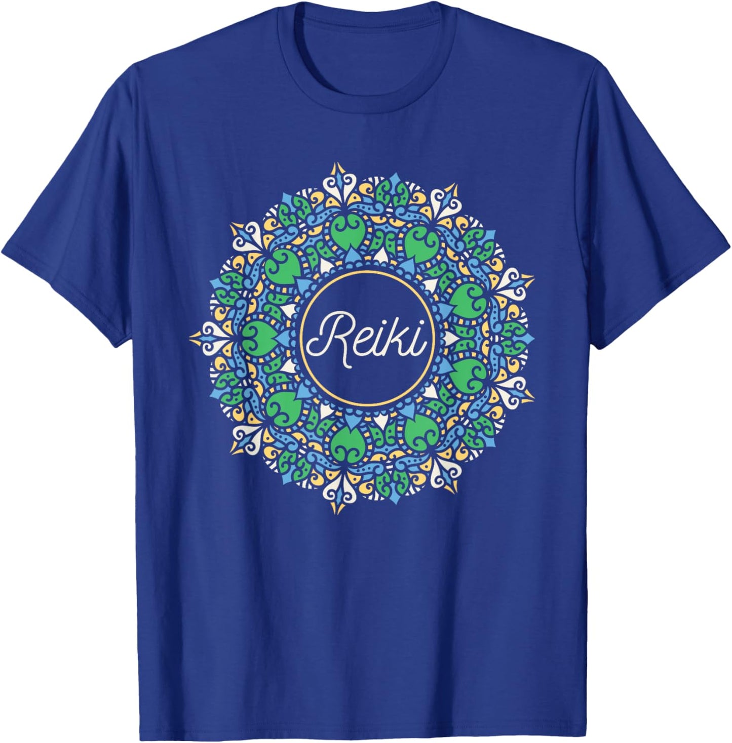 Reiki - Meditation Holistic Healer Chakra Healing Therapist T-Shirt - T-Shirt | Royal