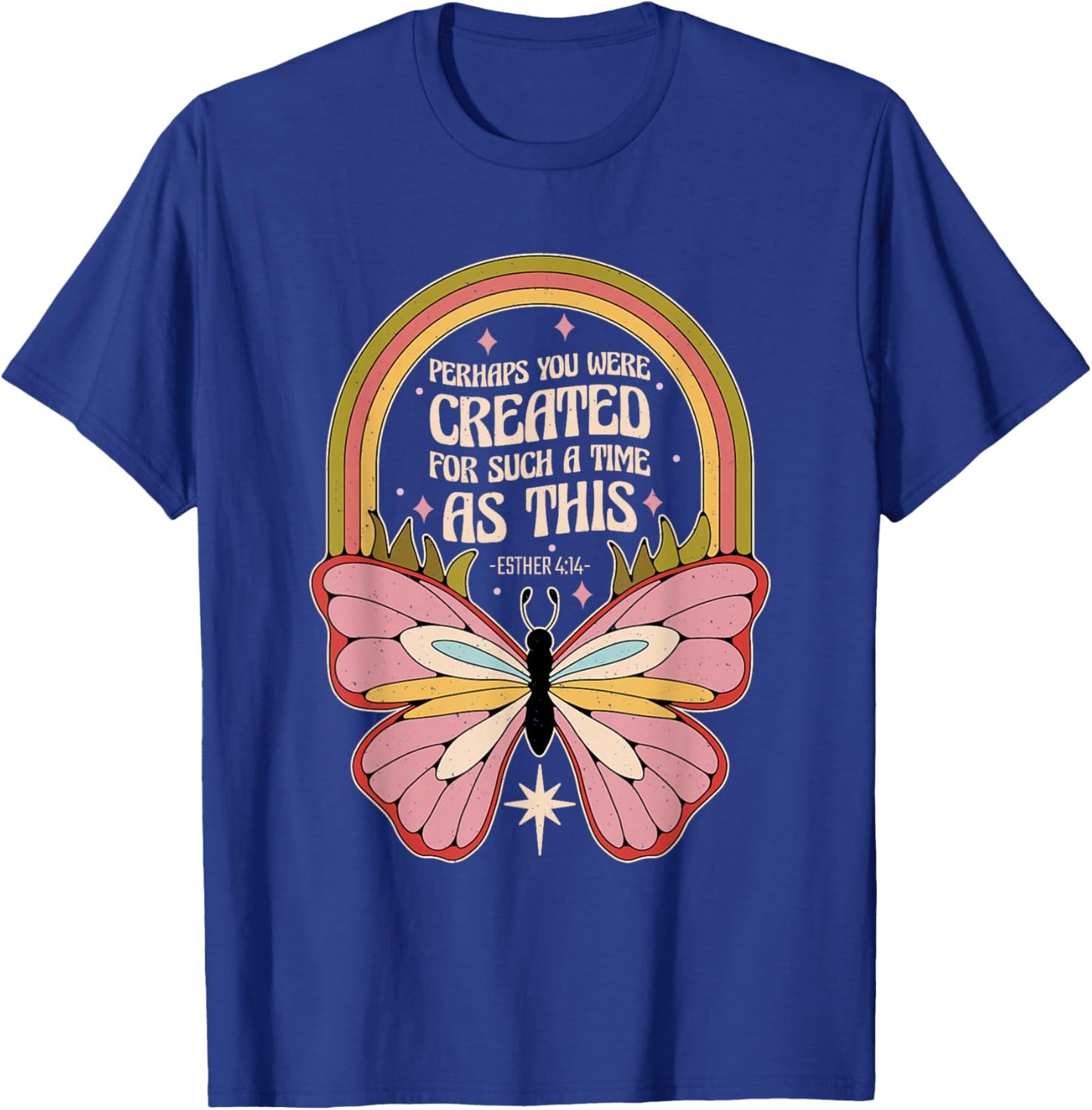 Christian Religious Esther 4 14 T-Shirt - T-Shirt | Royal