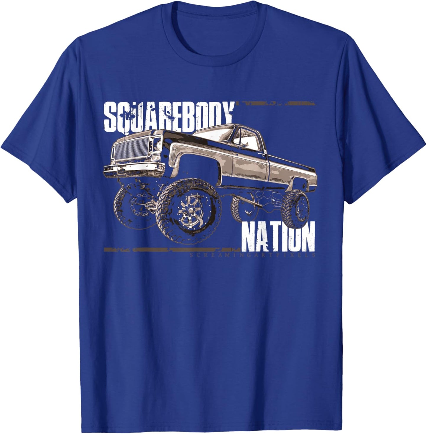 Squarebody Classic Square body T-Shirt - T-Shirt | Royal