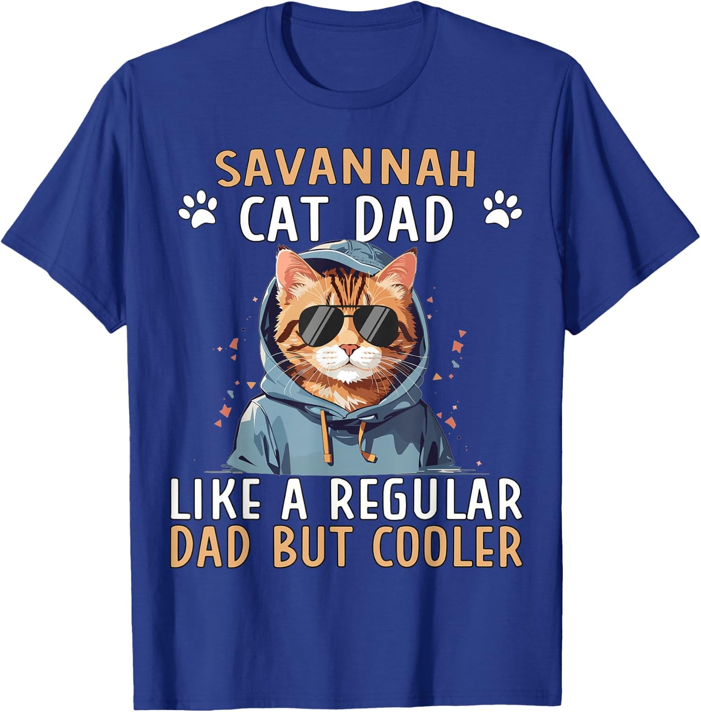 Serval Cat Dad Plush Items African Savannah Cat T-Shirt - T-Shirt | Royal