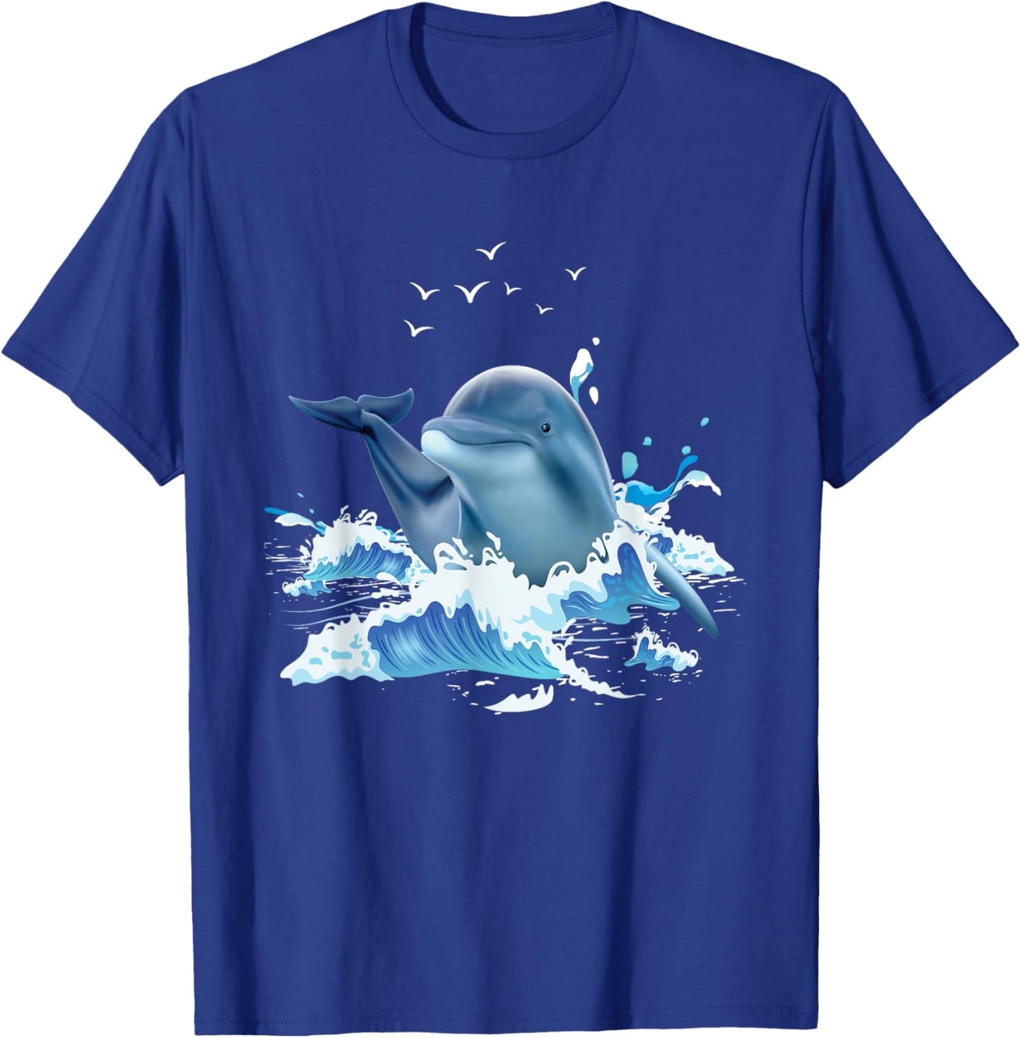 Dolphin Lover Zookeeper Marine Biologist Sea Animal Lover T-Shirt - T-Shirt | Royal
