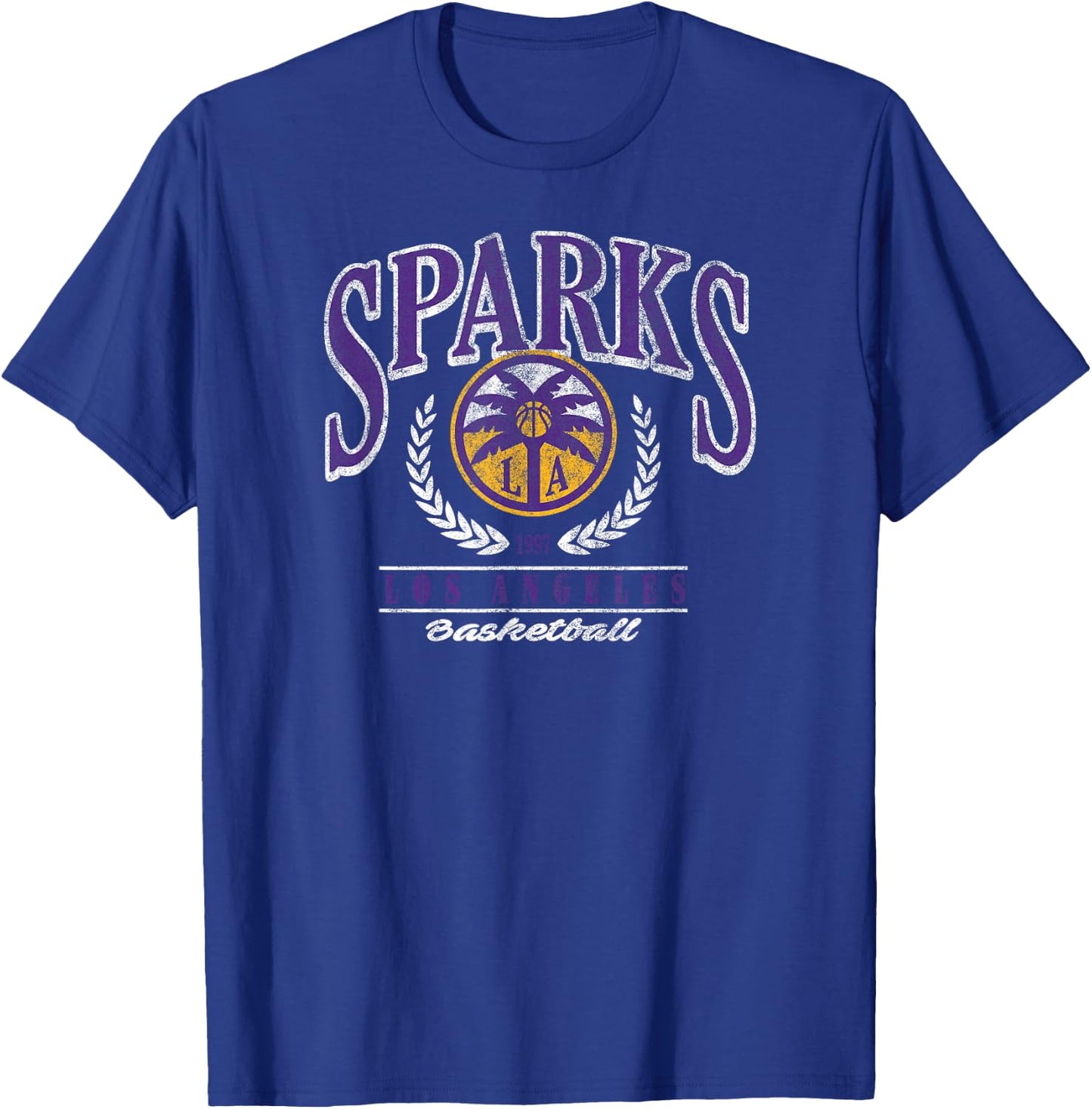 WNBA Los Angeles Sparks Top Class T-Shirt - T-Shirt | Royal