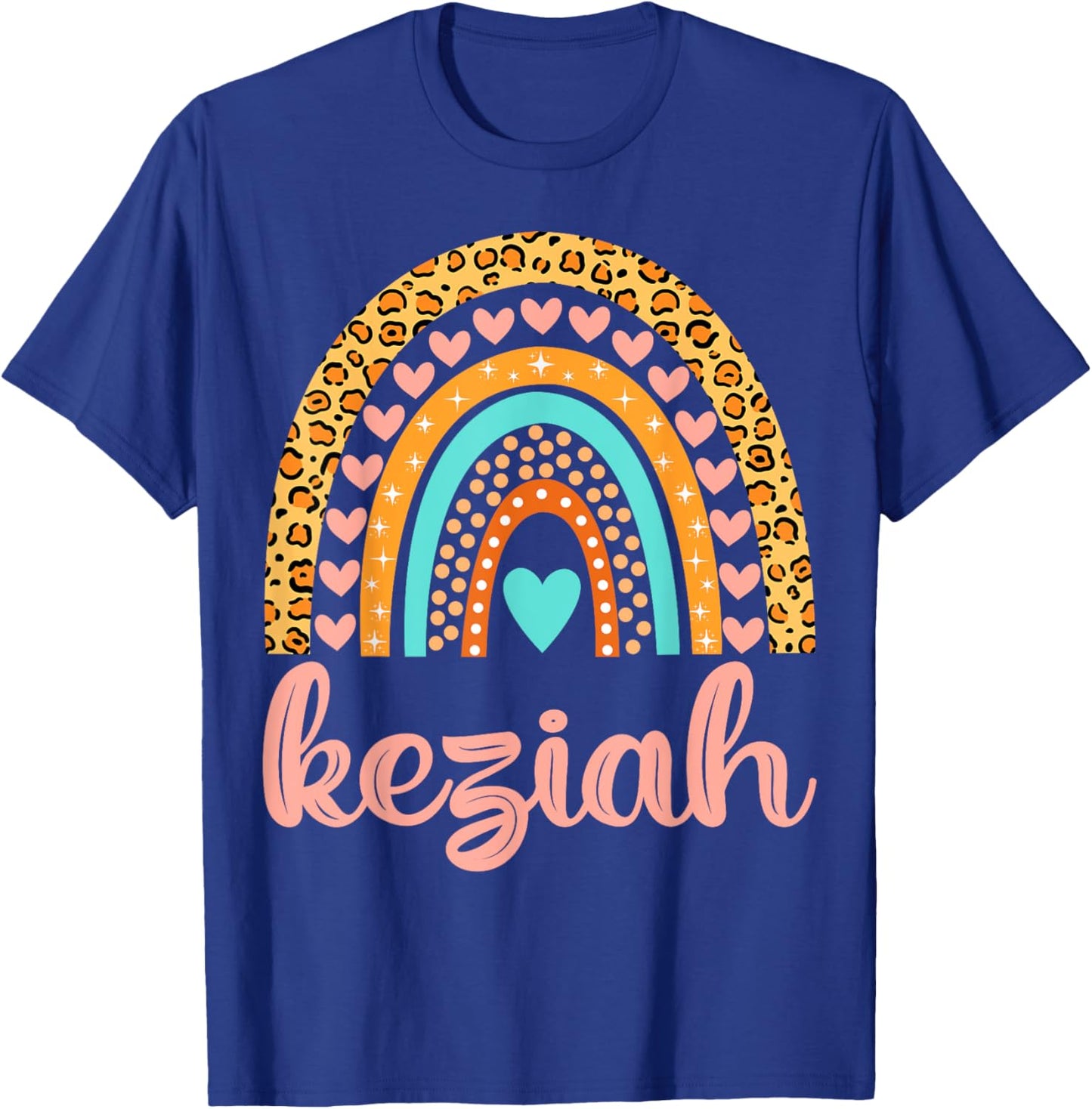 Keziah Keziah Name Birthday Shirt Gift T-Shirt - T-Shirt | Royal