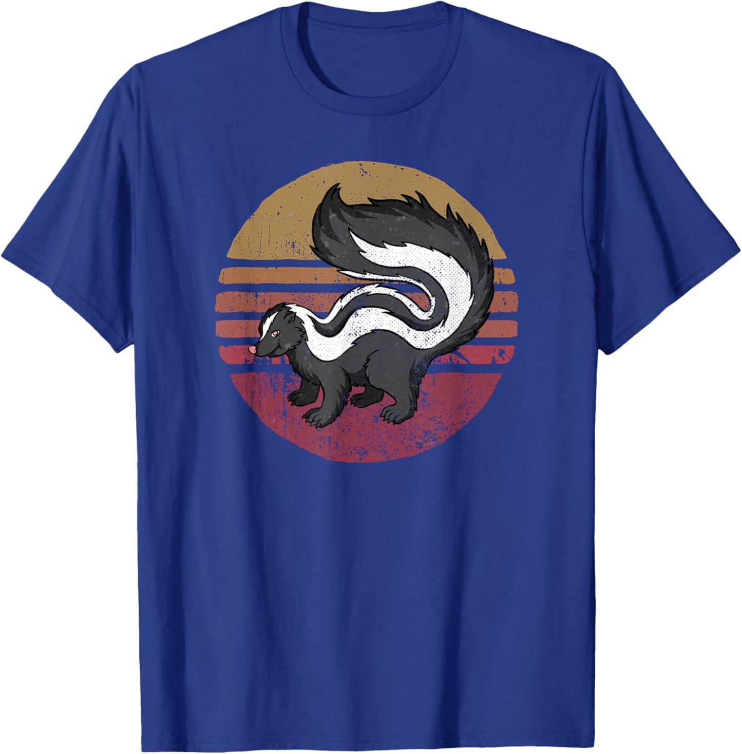 Vintage Skunk Retro Style Skunk Lover T-Shirt - T-Shirt | Royal
