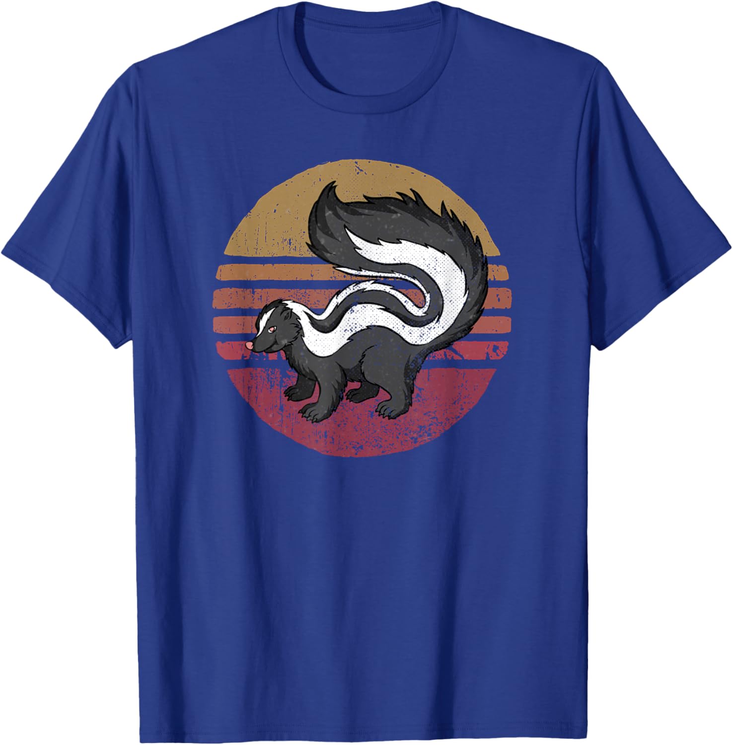 Vintage Skunk Retro Style Skunk Lover T-Shirt - T-Shirt | Royal