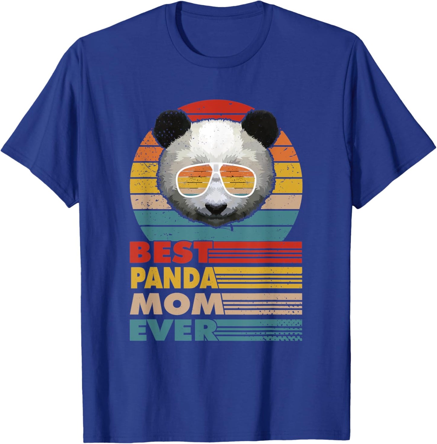 Best Panda Mom Ever for a Panda Lover Mothersday T-Shirt - T-Shirt | Royal