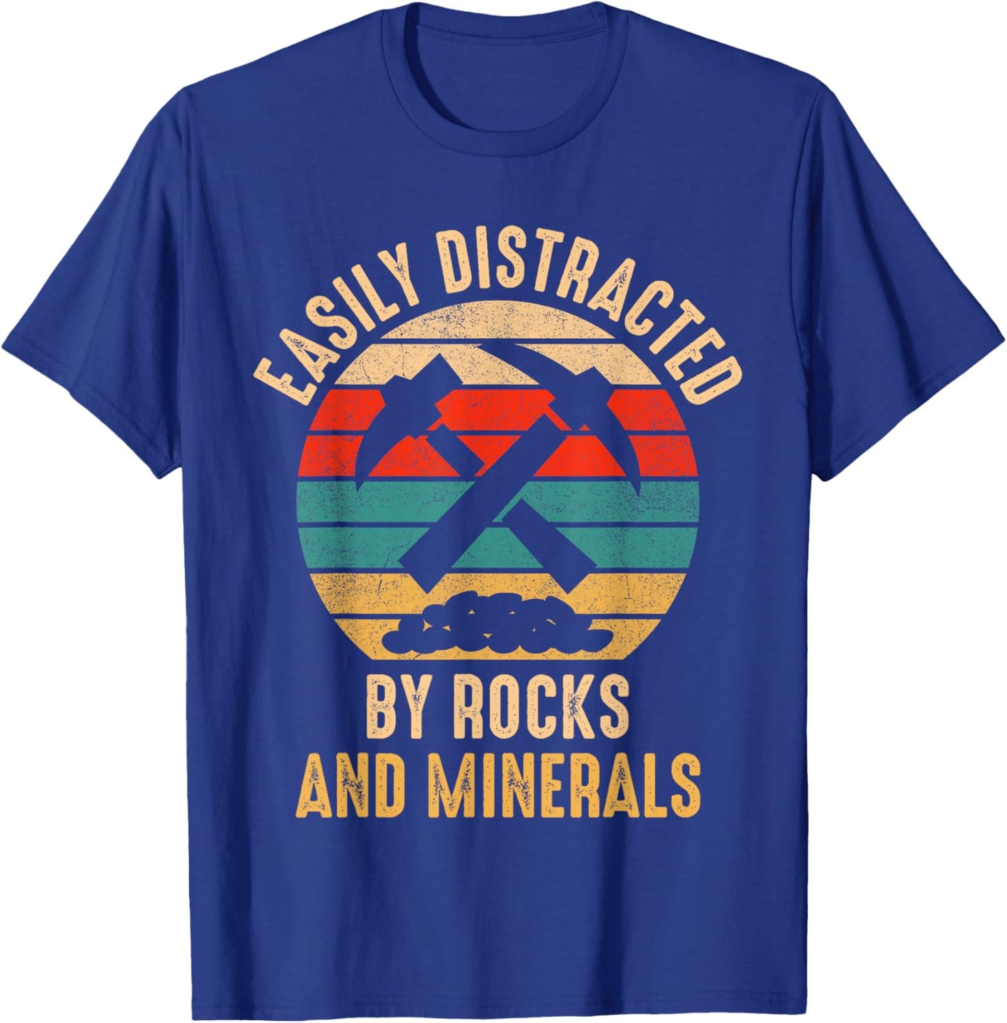 Rocks And Minerals Funny Geology T-Shirt - T-Shirt | Royal