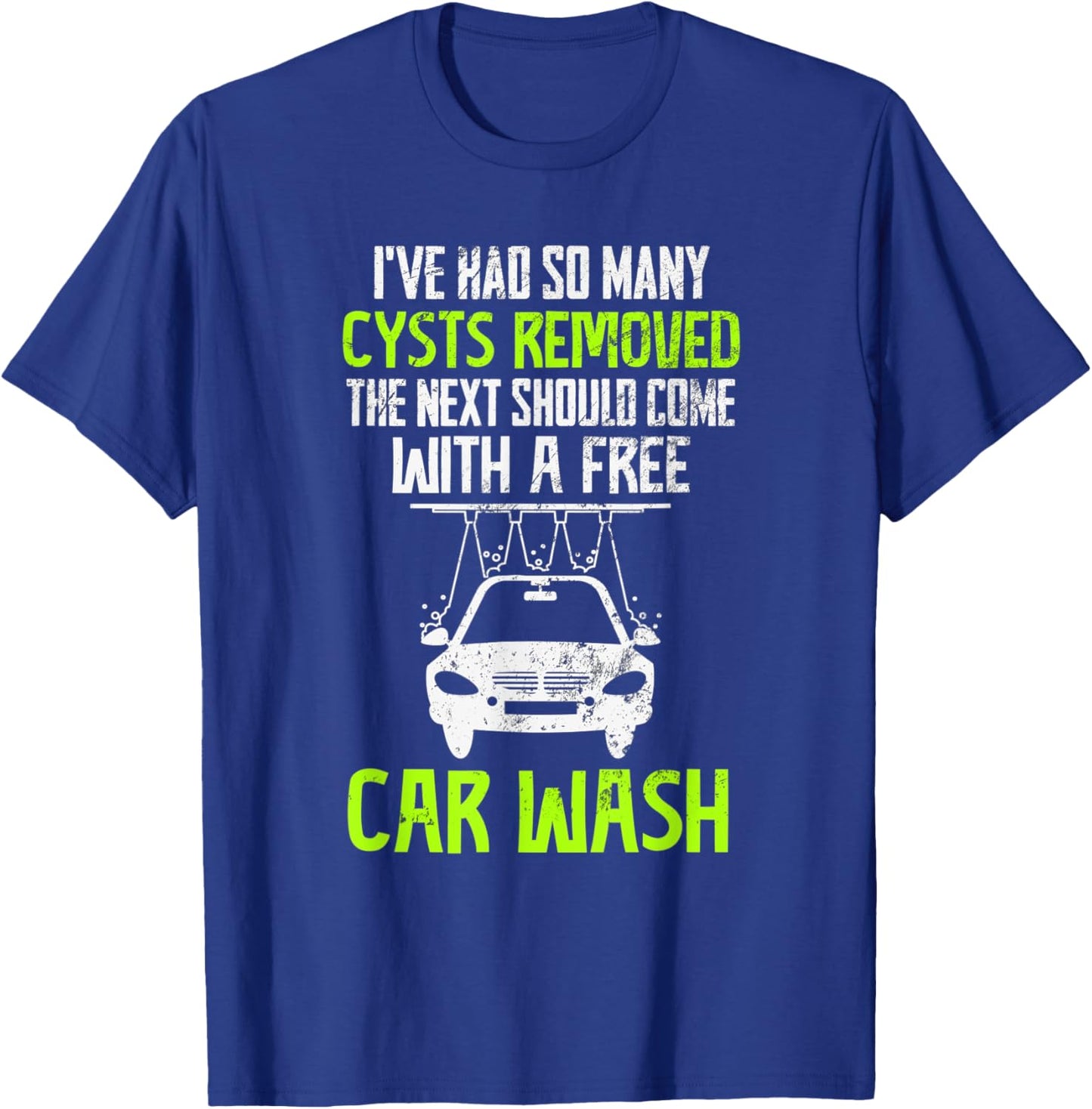 Cyst Awareness Funny Cyst Removal Surgery Recovery T-Shirt - T-Shirt | Royal