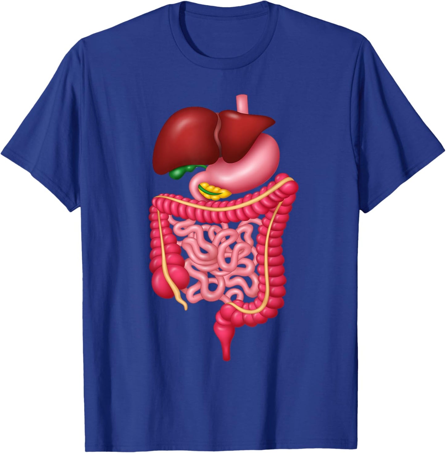 Digestive System Endoscopy Tech Nurse Gastrointestinal T-Shirt - T-Shirt | Royal