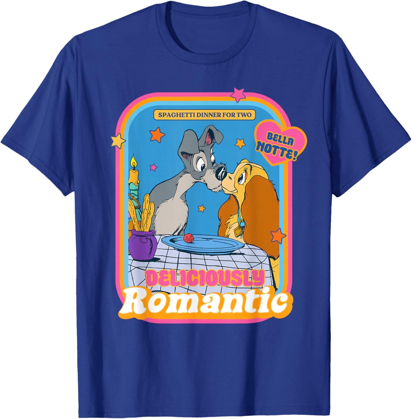 Disney Lady and The Tramp Deliciously Romantic T-Shirt - T-Shirt | Royal