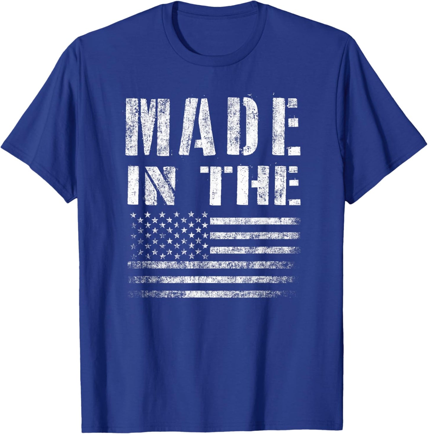 Made in the America T-Shirt - T-Shirt | Royal