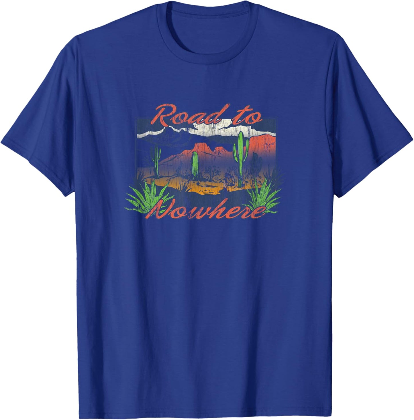 Road to Nowhere T-Shirt - T-Shirt | Royal