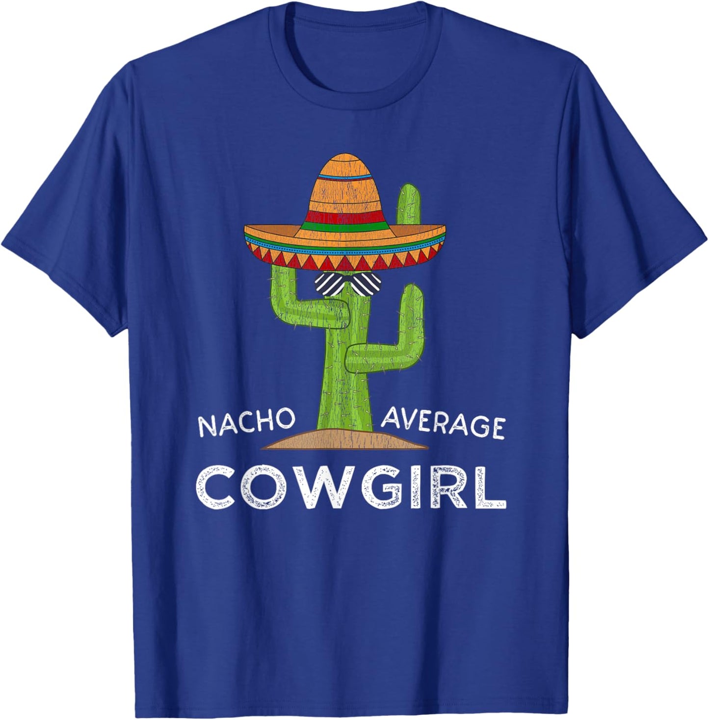 Cute Funny Cowgirl T-Shirt - T-Shirt | Royal