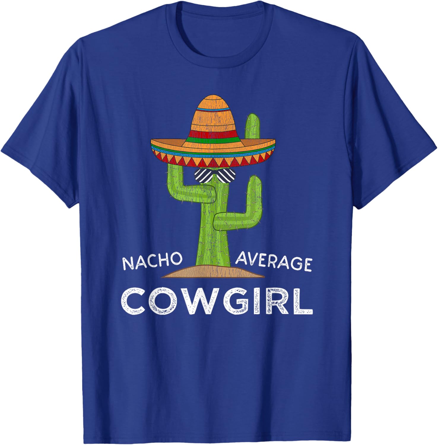 Cute Funny Cowgirl T-Shirt - T-Shirt | Royal
