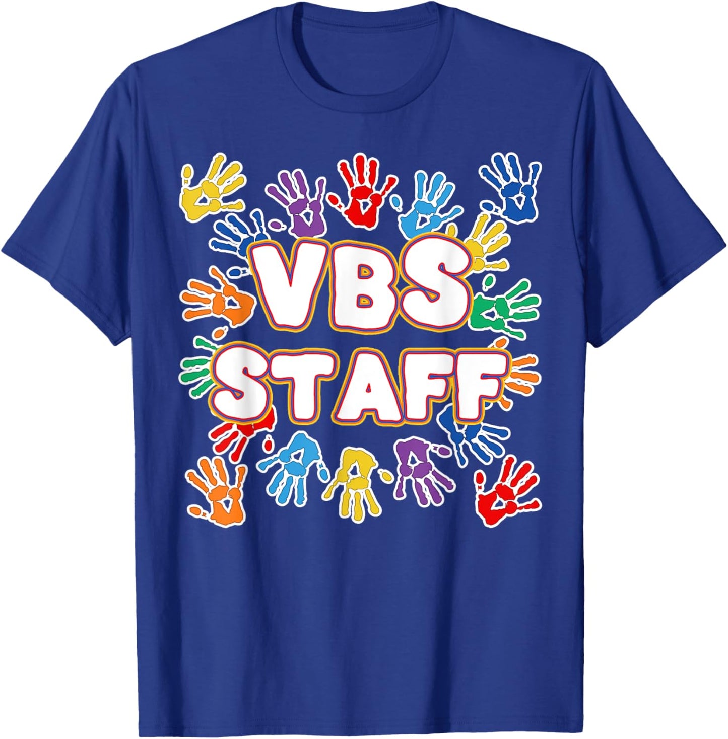 2022 Vacation Bible School Shirts Colorful VBS Staff T-Shirt - T-Shirt | Royal