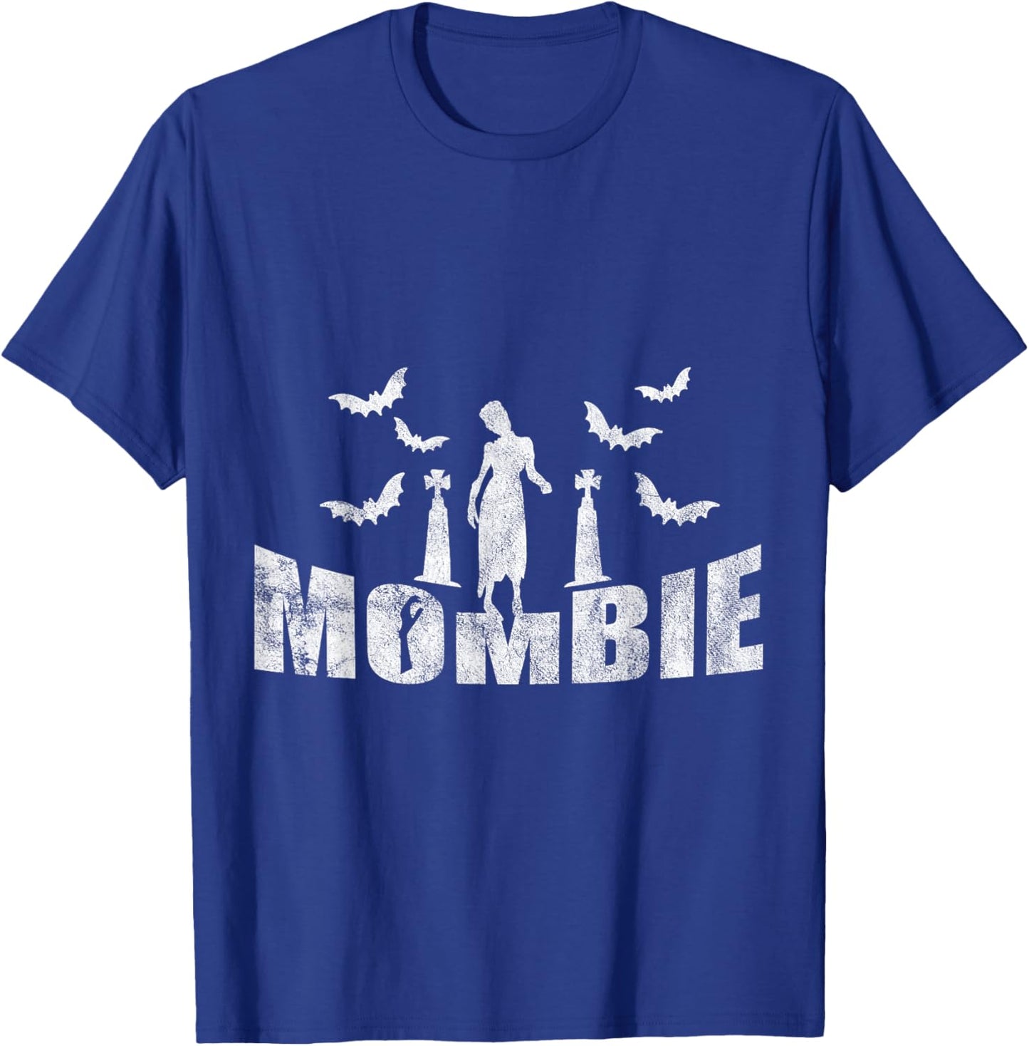 Halloween Mombie Mother Loves Zombie T-Shirt - T-Shirt | Royal