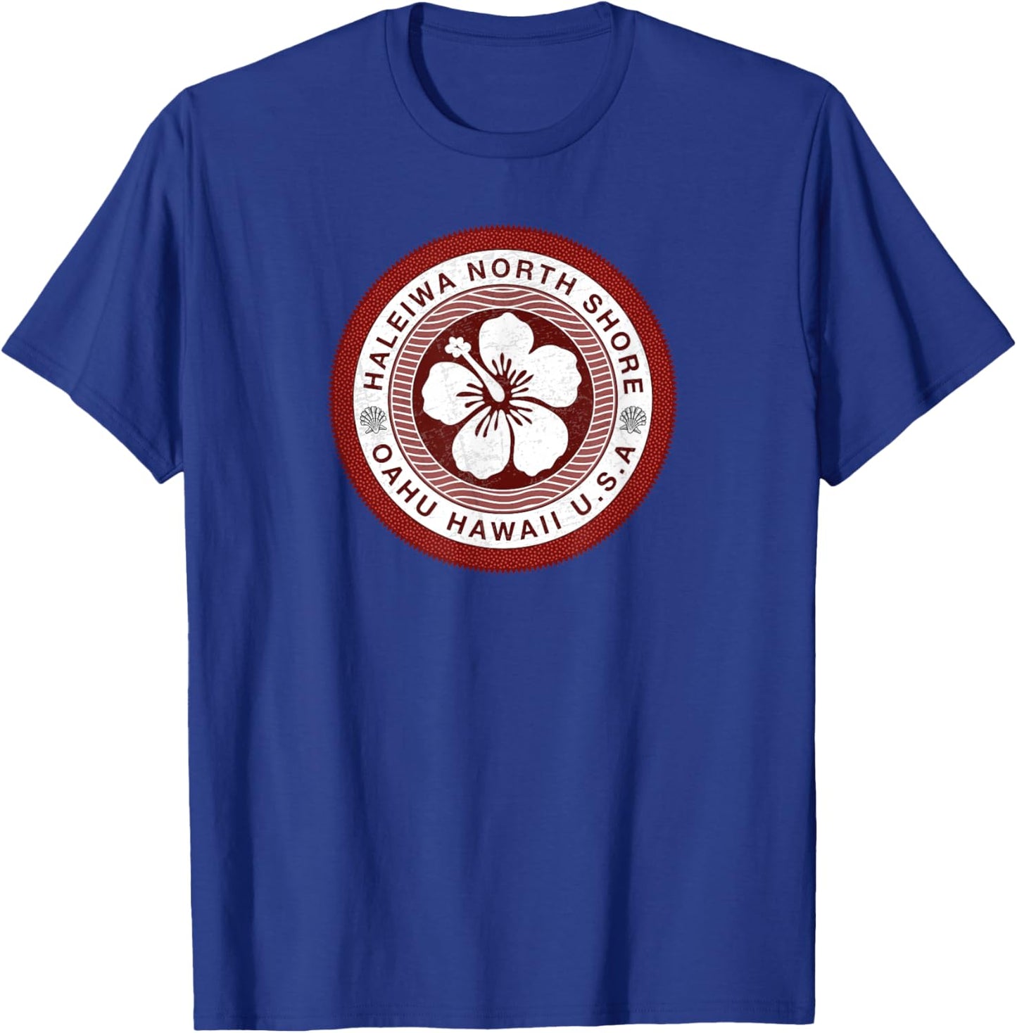 Haleiwa Waimea Bay North Shore Oahu Hawaii T-Shirt - T-Shirt | Royal