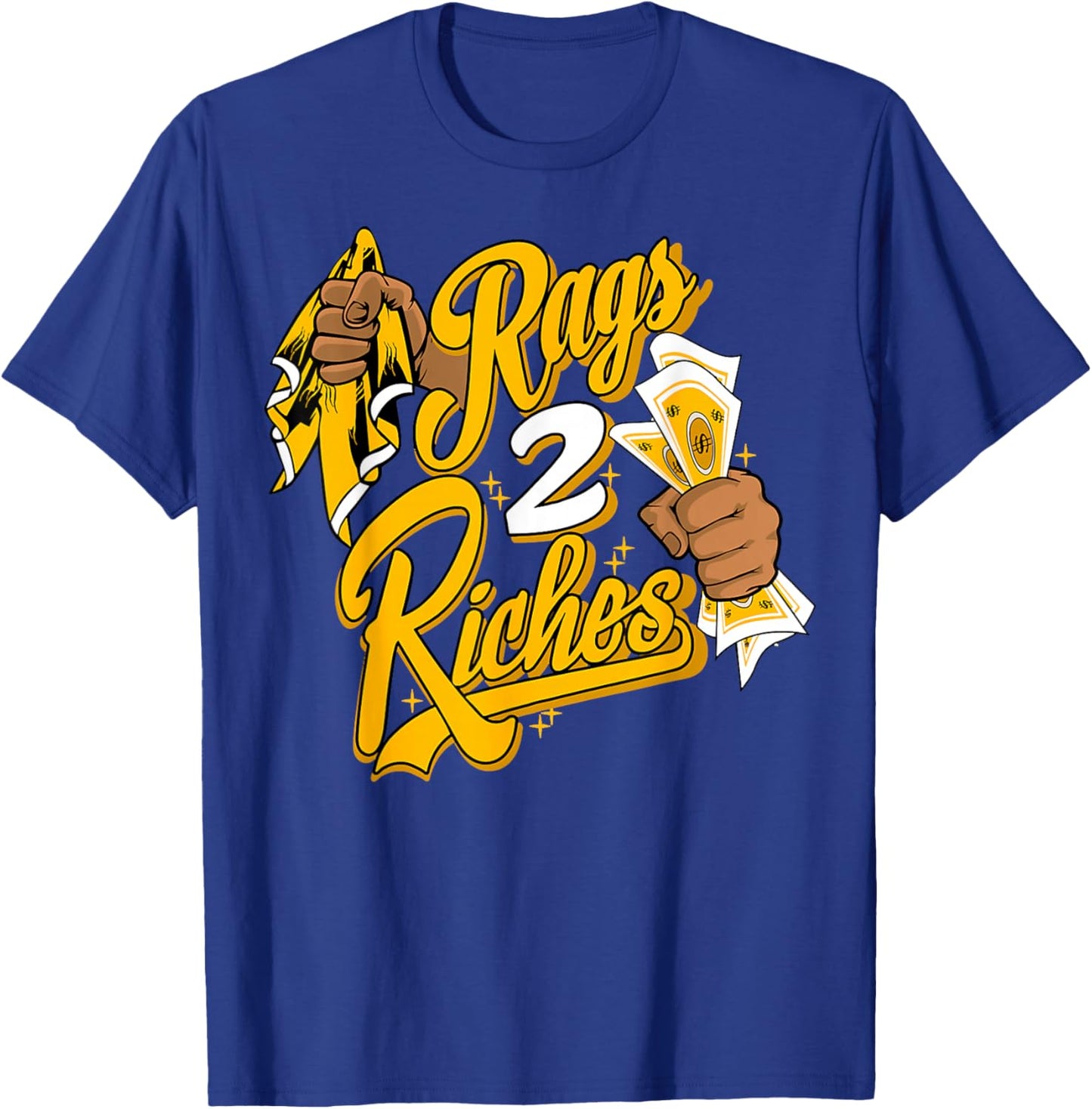 Retro 13 Del Sol Rag 2 Riches Streetwear Del Sol Pack of 13 T-Shirt - T-Shirt | Royal