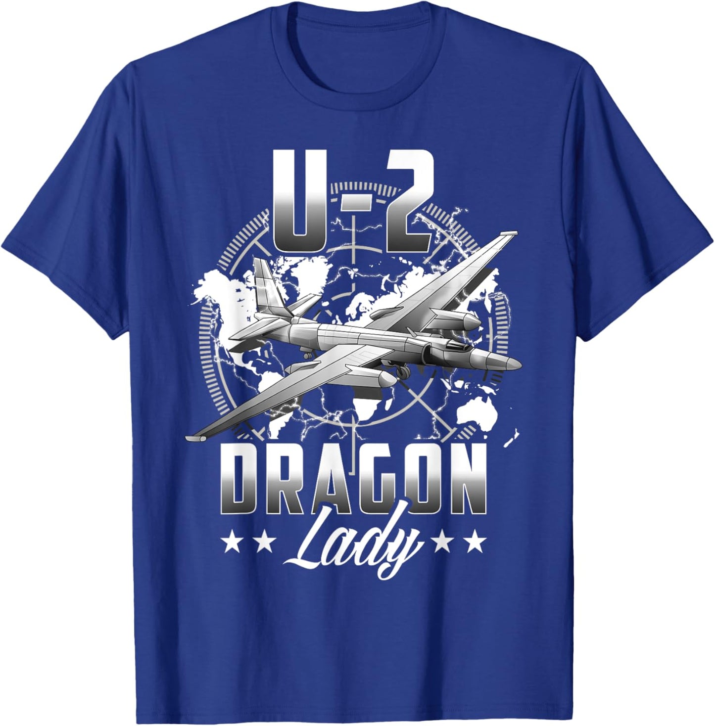U-2 Dragon Lady Veteran T-Shirt - T-Shirt | Royal