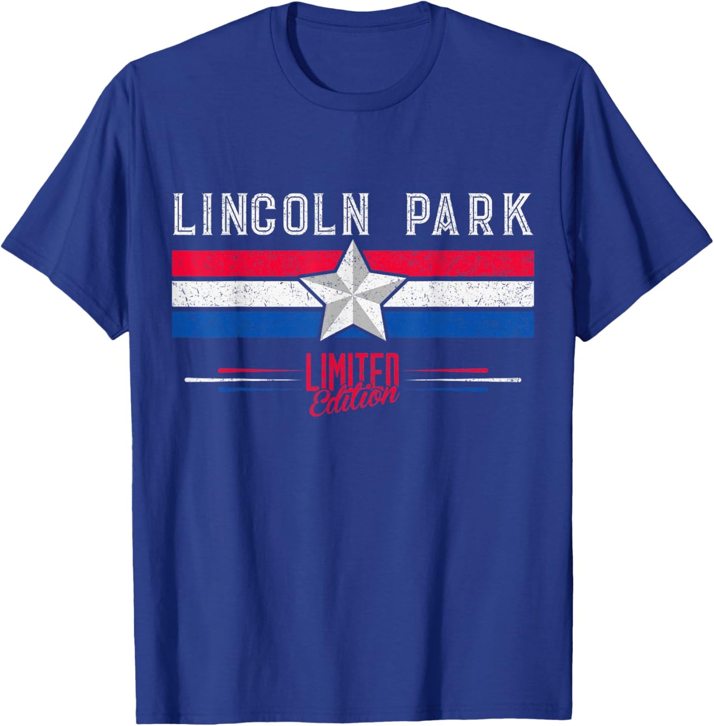 Lincoln Park Retro Vintage Shirt Gift Women Men Kids T-Shirt - T-Shirt | Royal