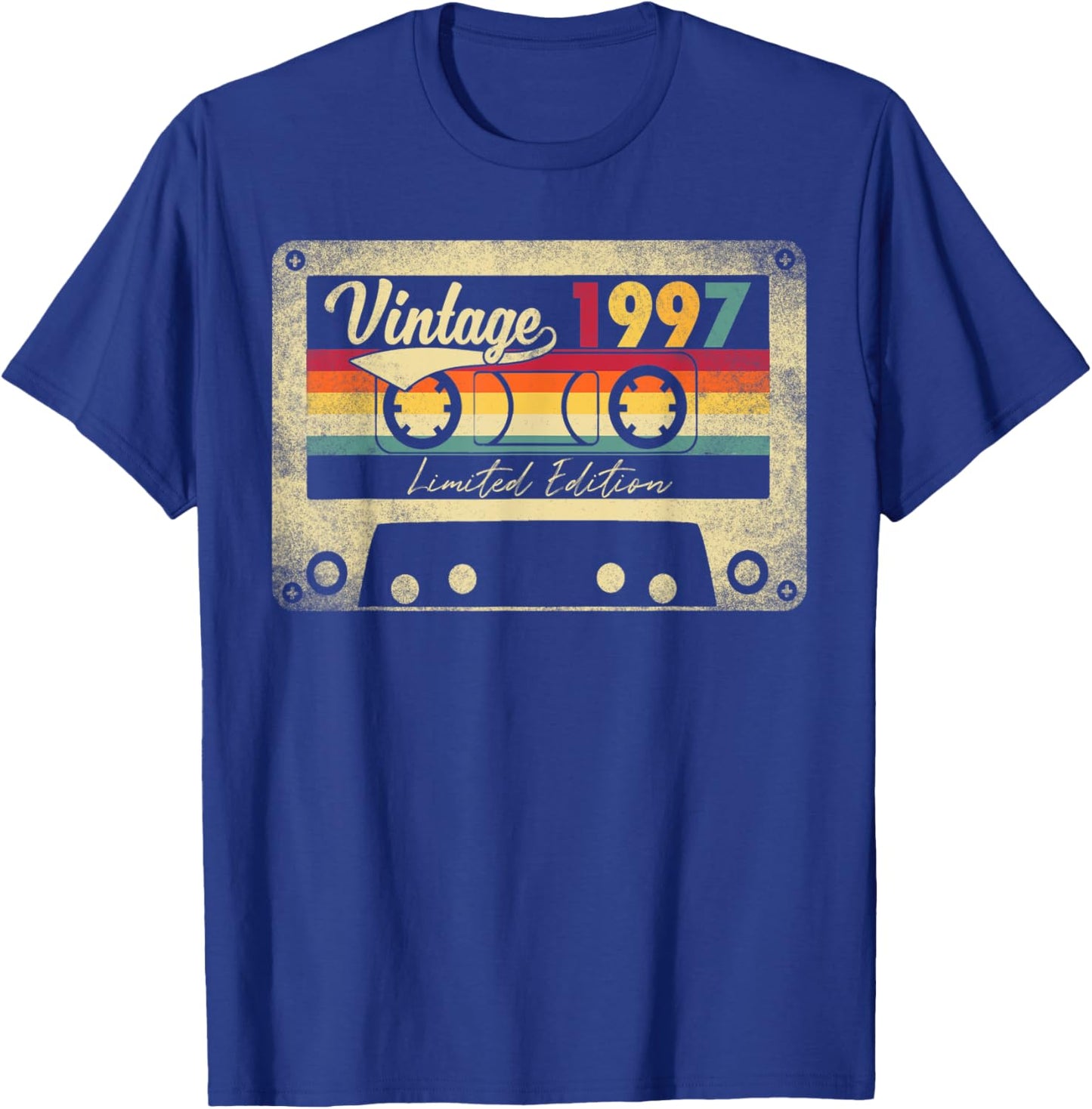 Limited Edition Vintage Best Of 1997 25th Birthday Gift T-Shirt - T-Shirt | Royal