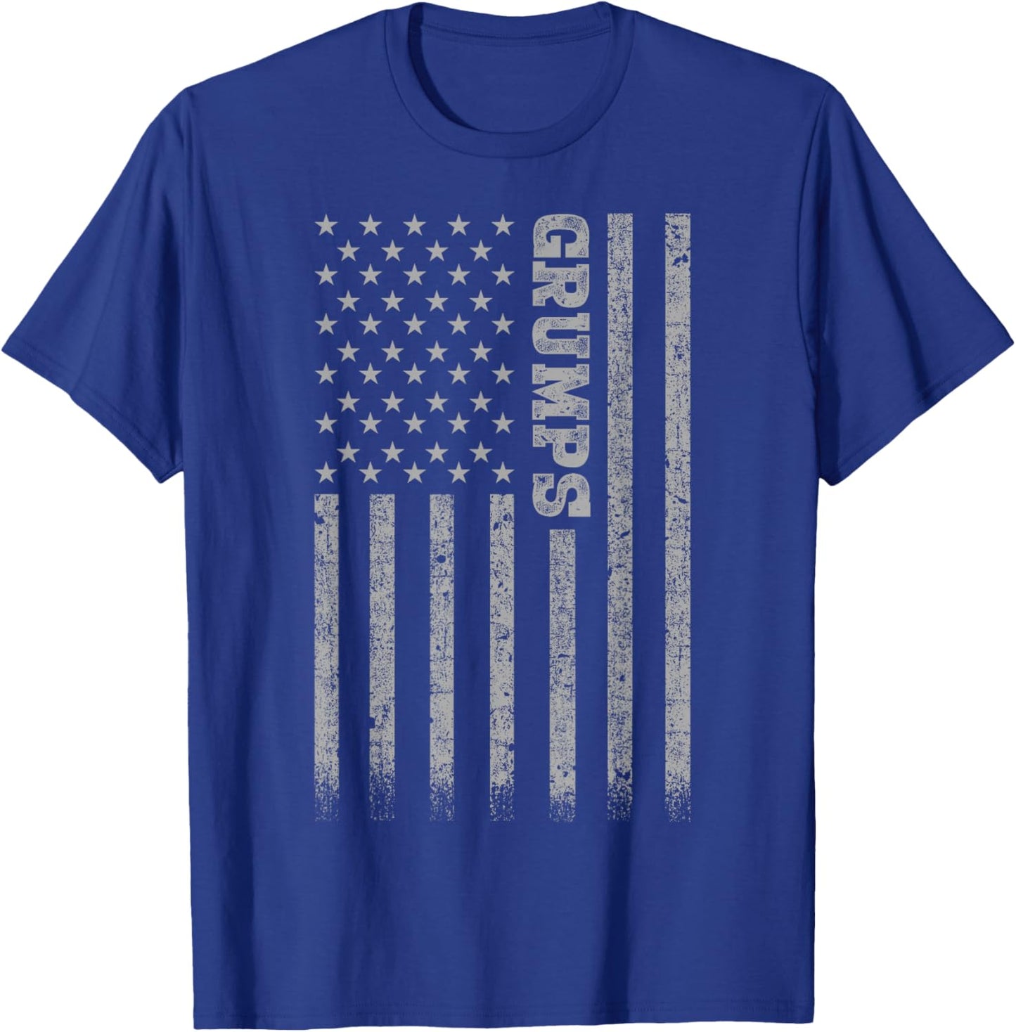 Grumps American Flag T-Shirt - T-Shirt | Royal