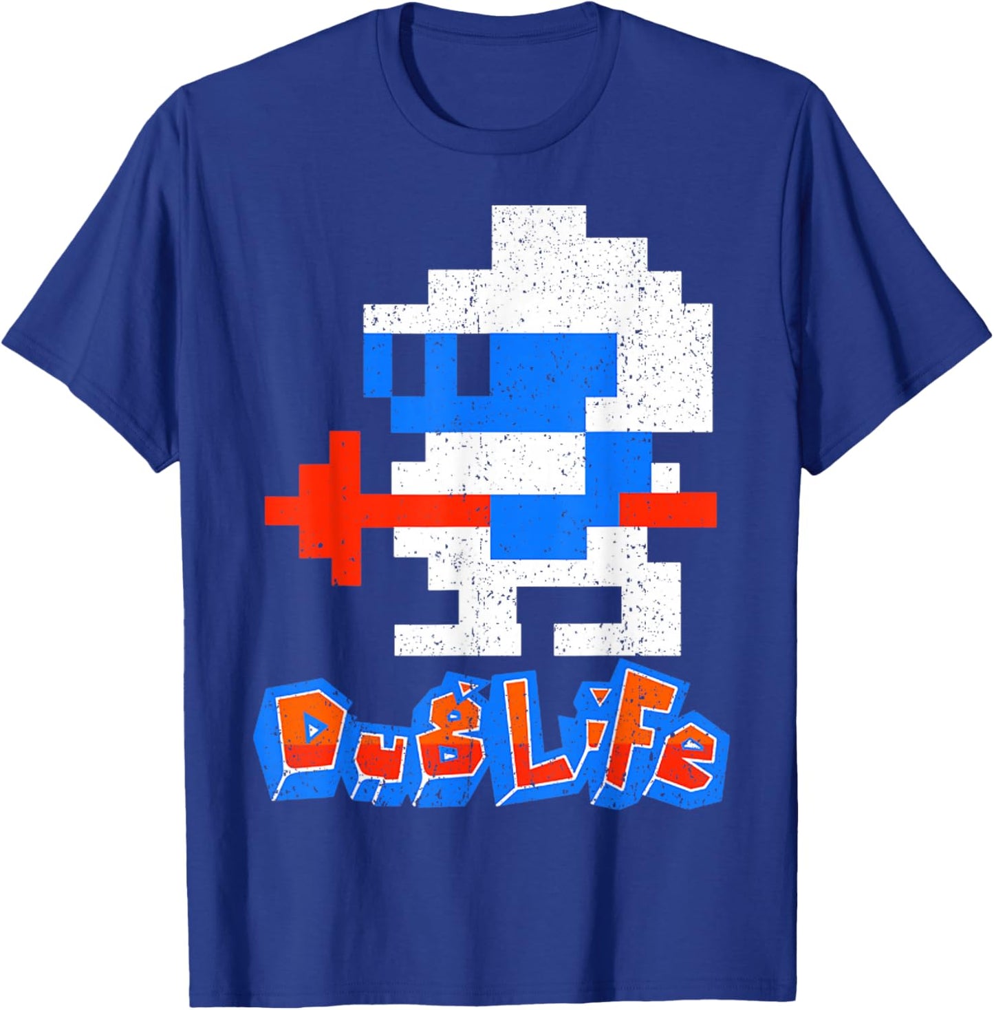 Vintage Dug Life T-Shirt - T-Shirt | Royal