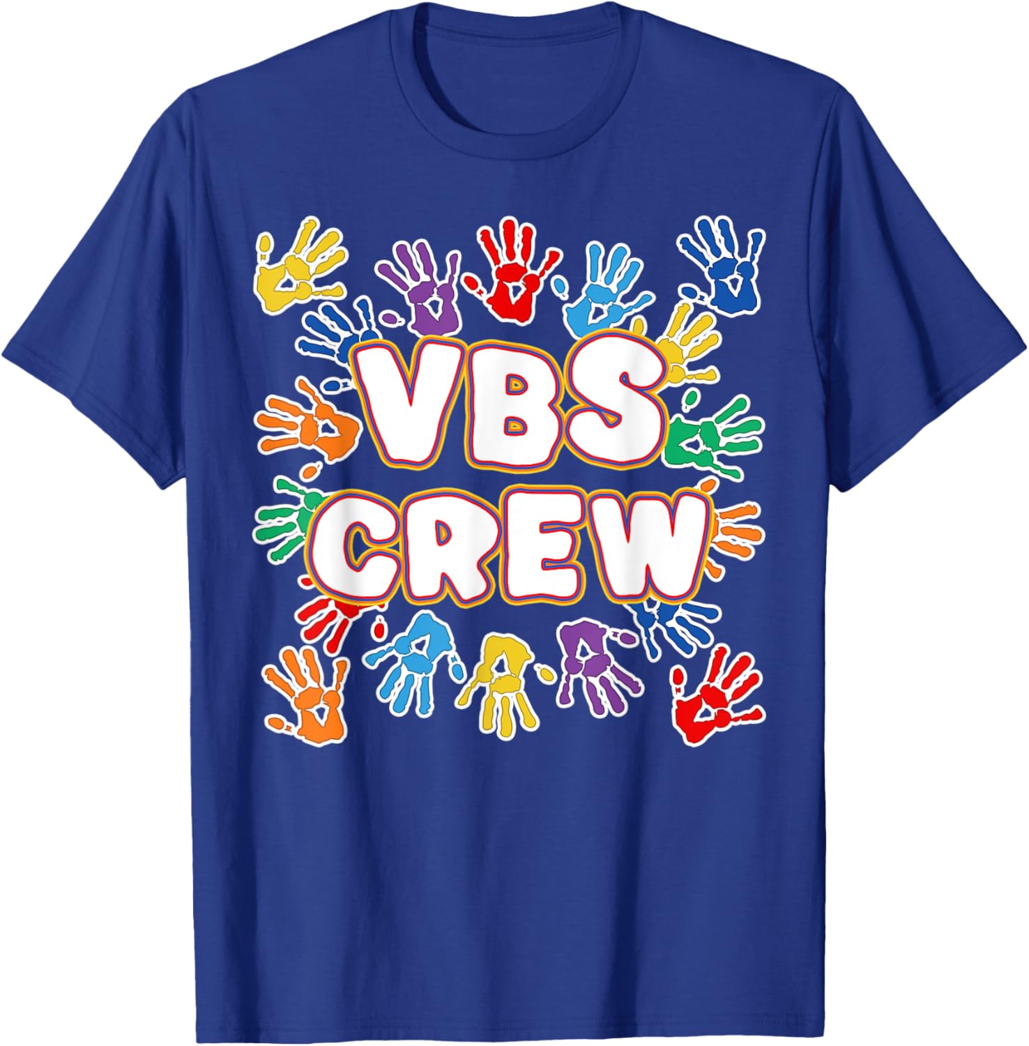 2022 Vacation Bible School Shirts Colorful VBS Crew T-Shirt - T-Shirt | Royal