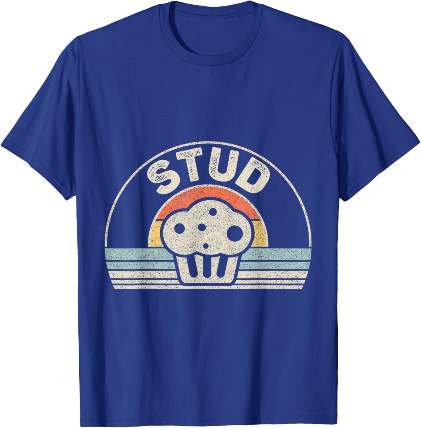 Catch Some Rays Vintage Retro Stud Muffin T-Shirt - T-Shirt | Royal