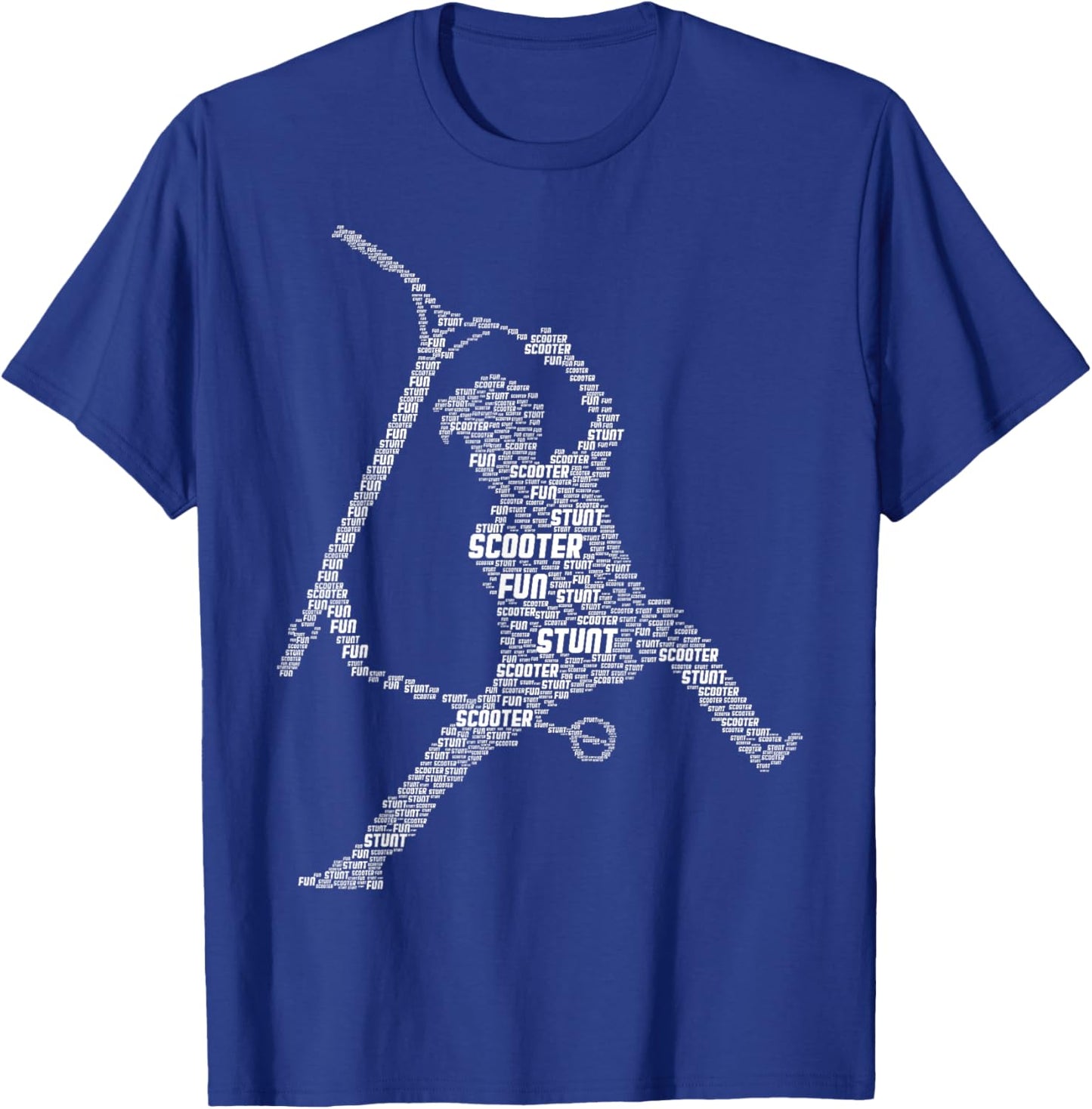 Scooter Tricks E-Scooter Rider Boys Youth Kids T-Shirt - T-Shirt | Royal