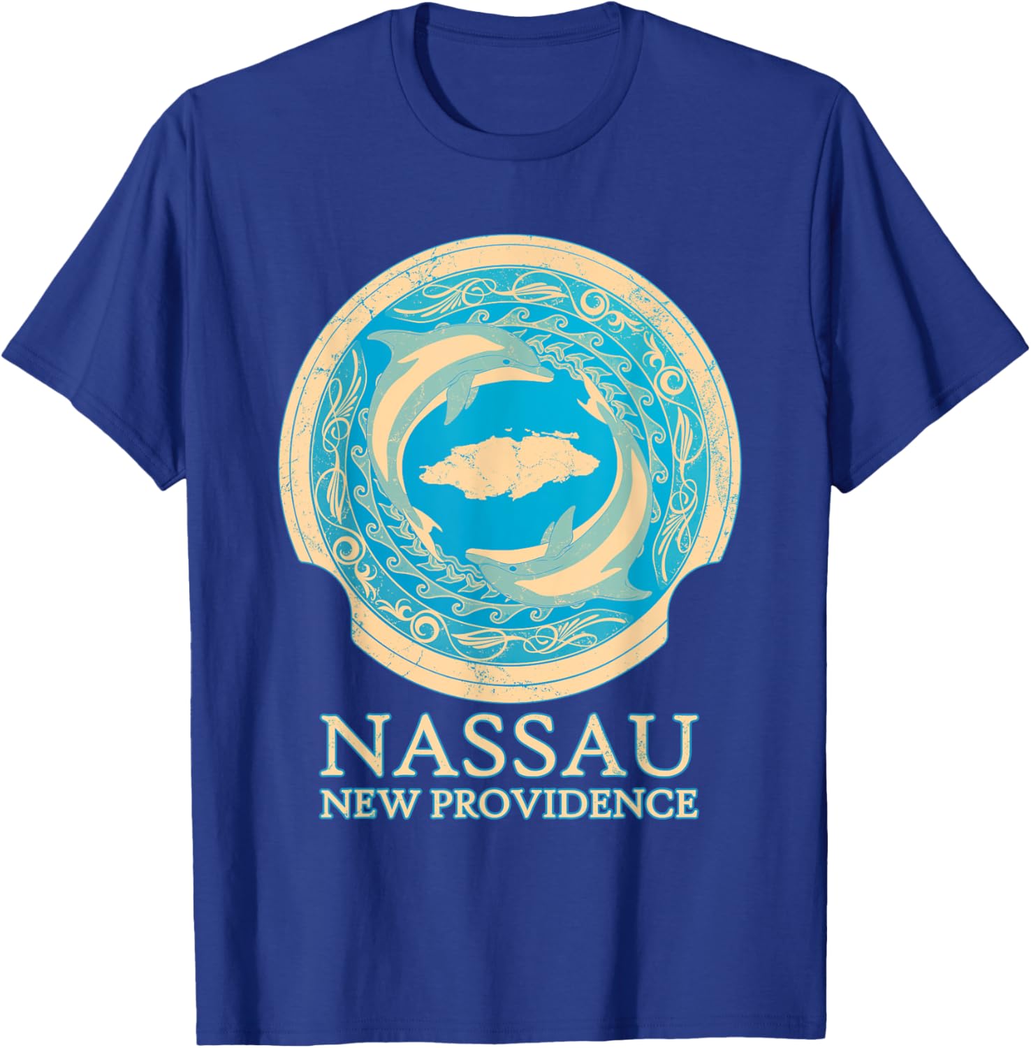 Nassau New Providence Bahamas T-Shirt - T-Shirt | Royal