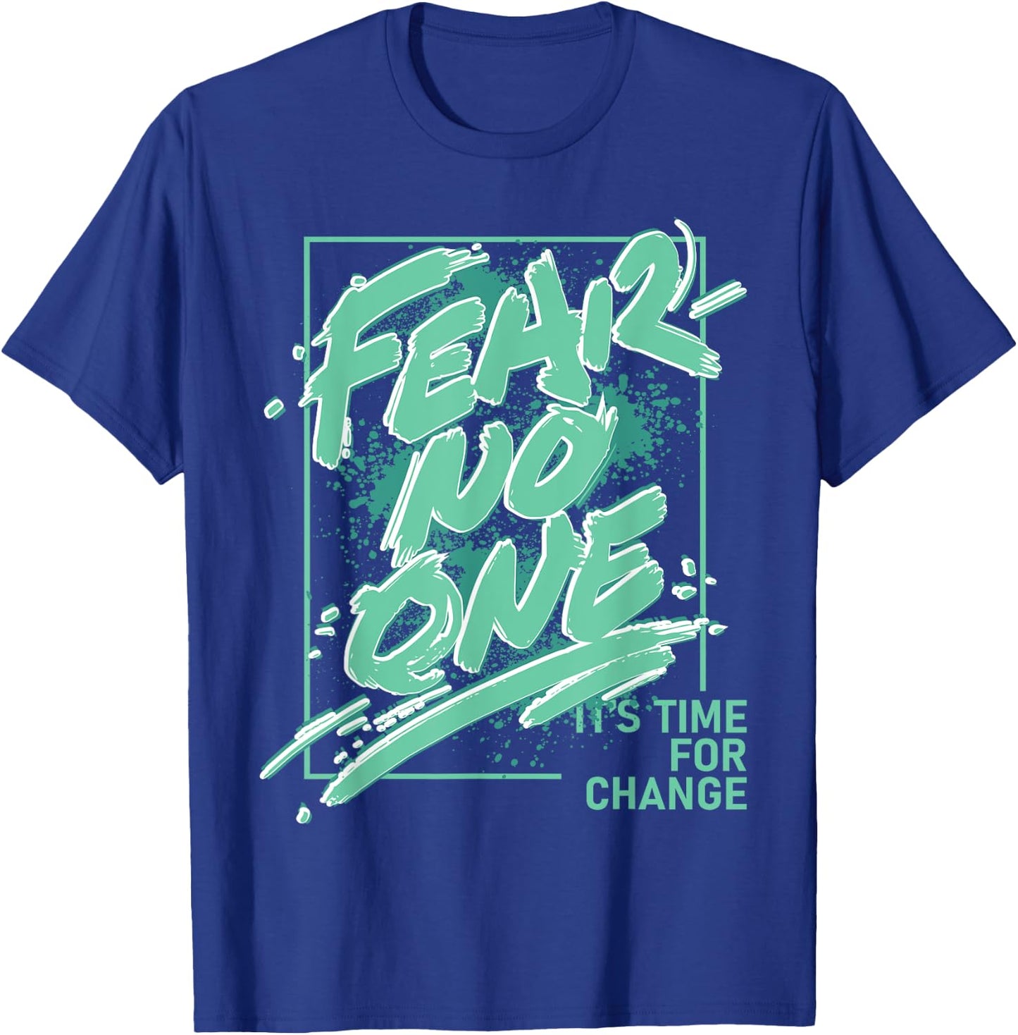 Fear No One Retro Green Glow 1s Matching Women T-Shirt - T-Shirt | Royal