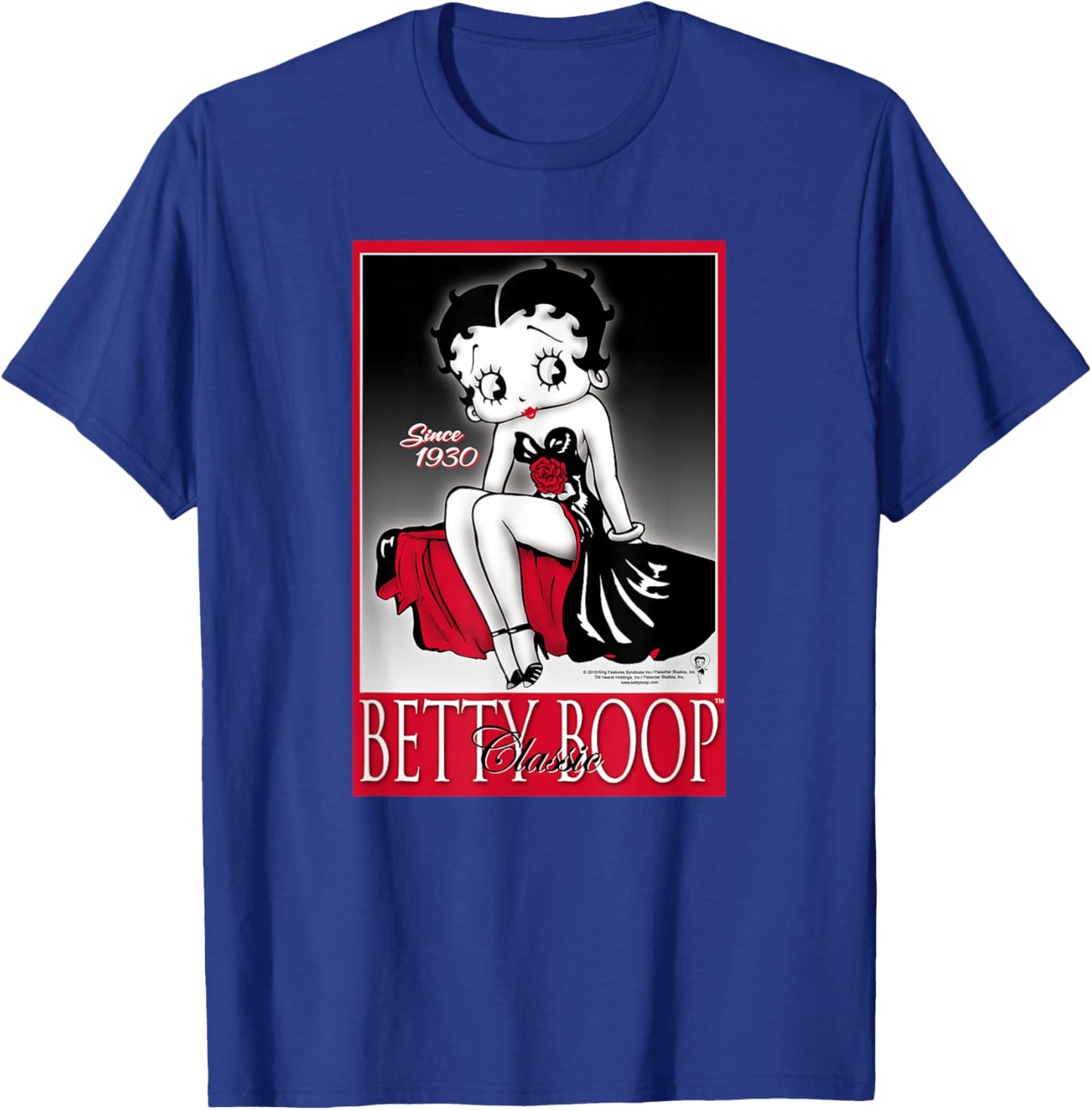 Betty Boop Classic T-Shirt - T-Shirt | Royal