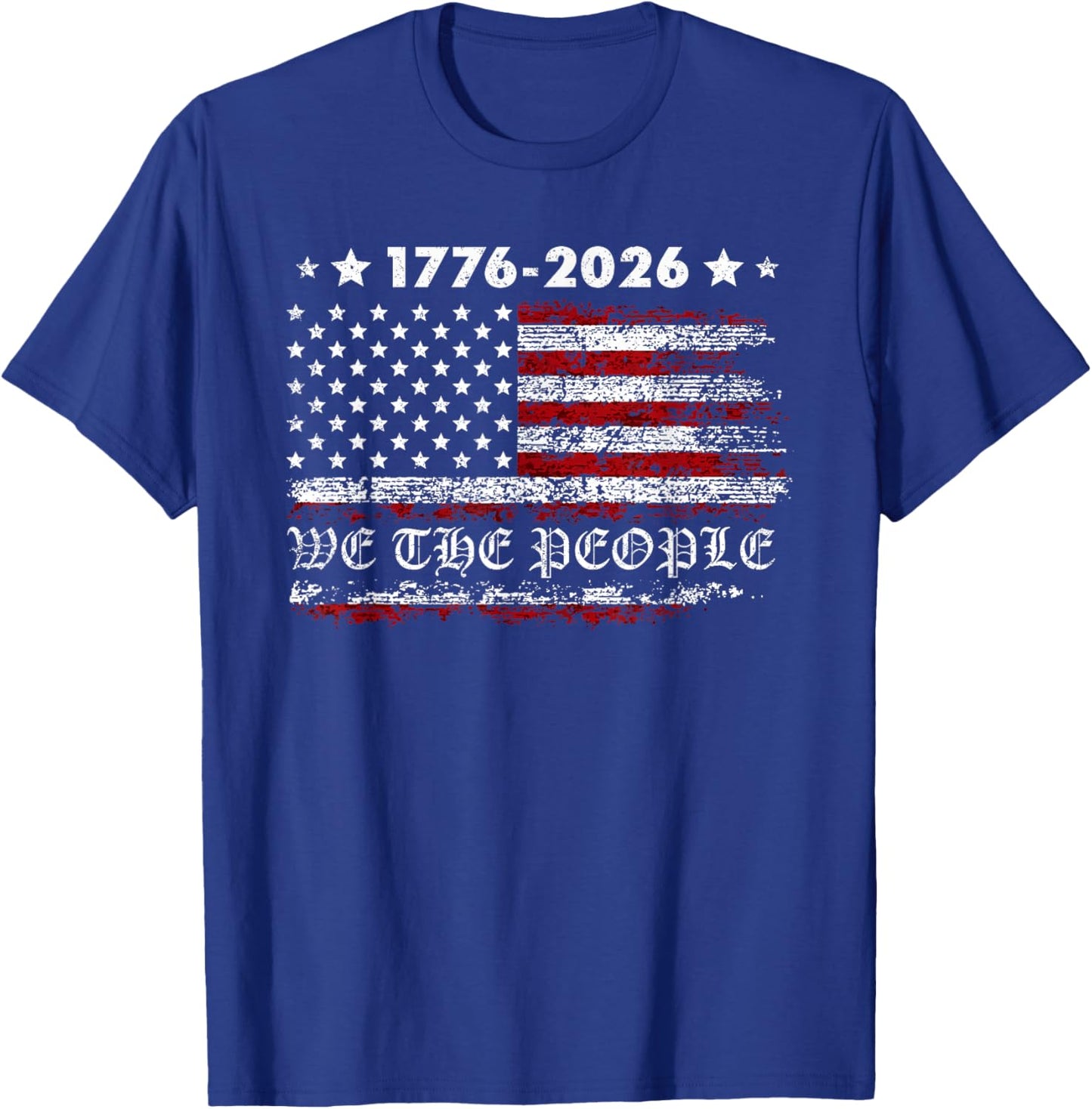 250 Years America Anniversary 250th Independence Day Freedom T-Shirt - T-Shirt | Royal