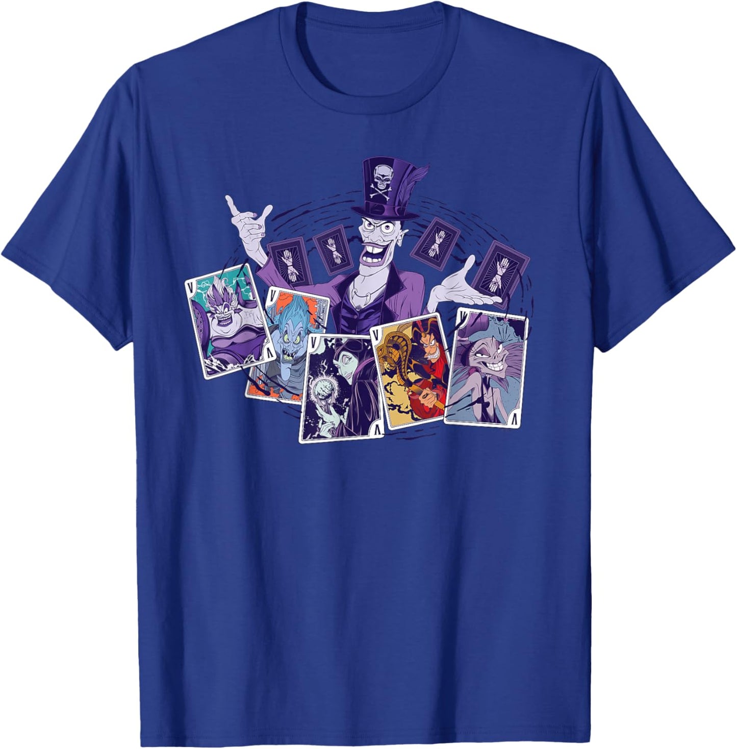 Disney Villains Dr. Facilier Playing Cards T-Shirt - T-Shirt | Royal