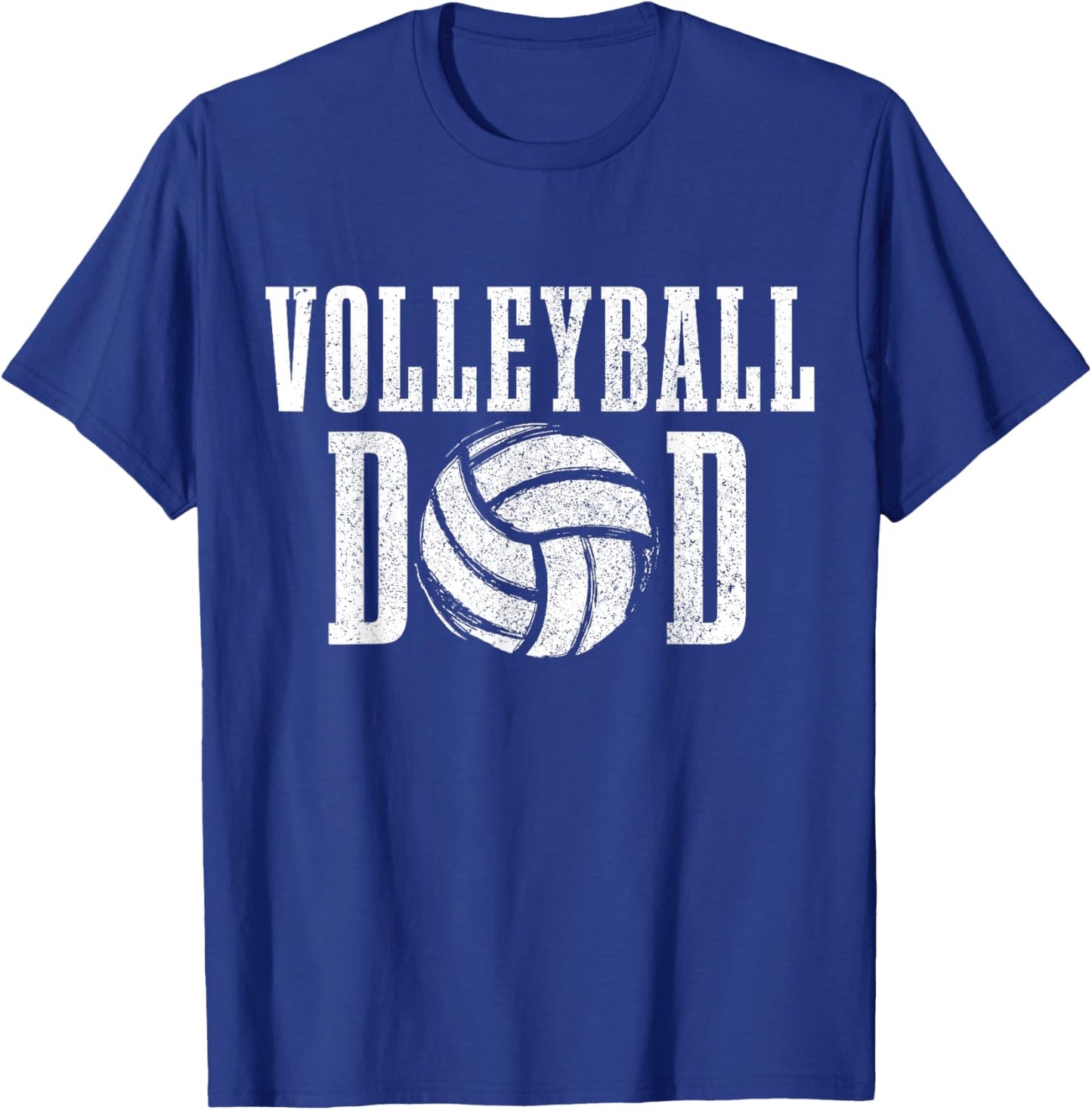 Volleyball Dad Father's Day Sports Volleyball T-Shirt - T-Shirt | Royal